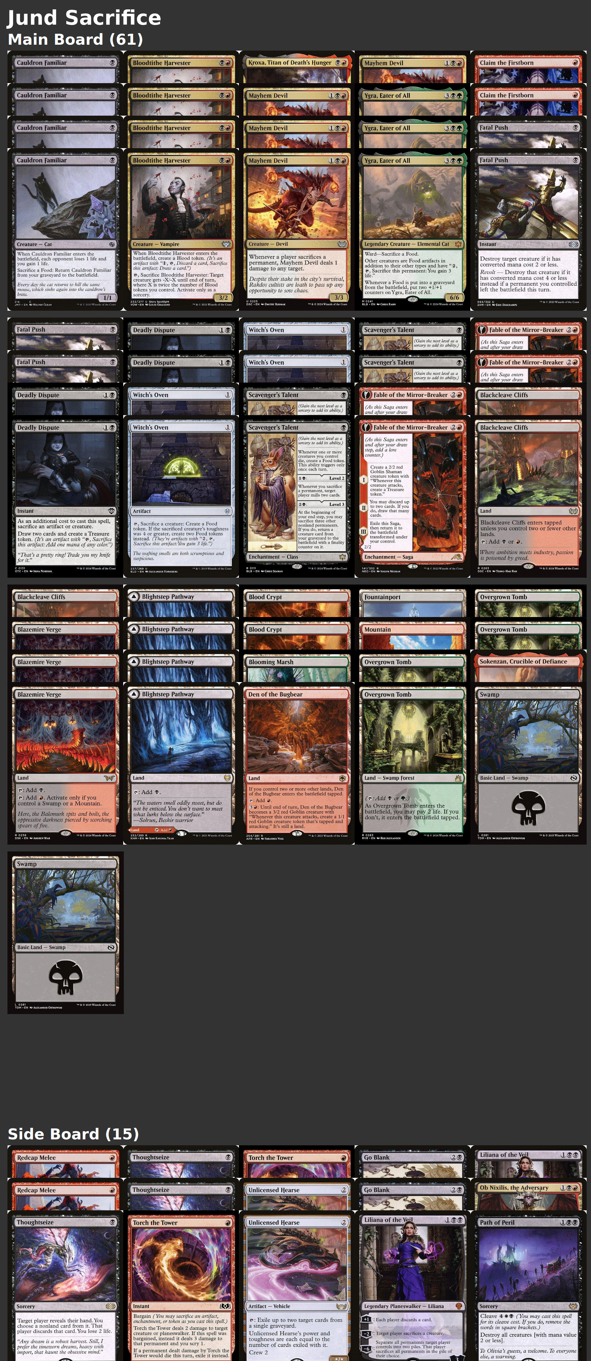 Jund Sacrifice