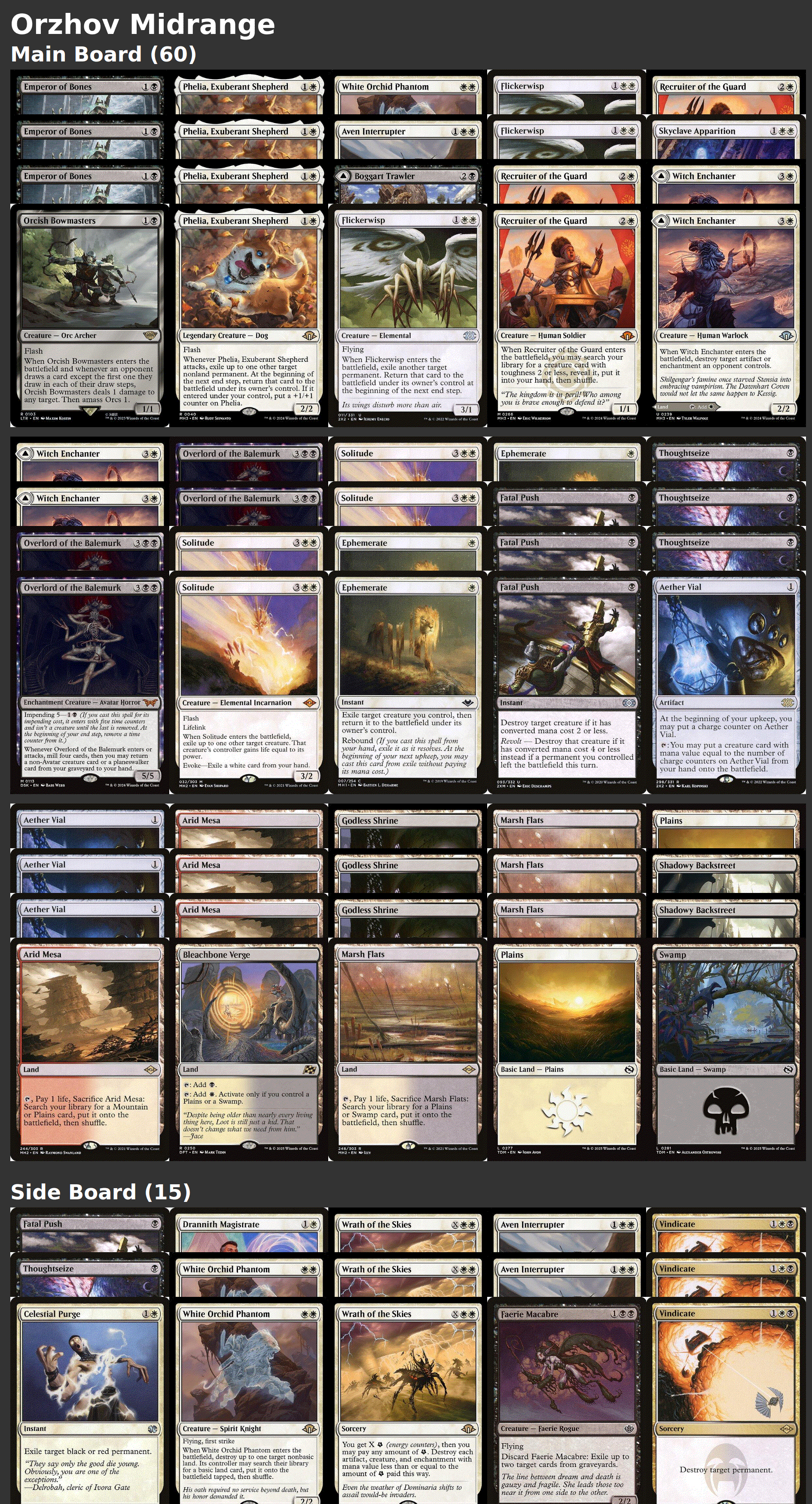 Orzhov Midrange