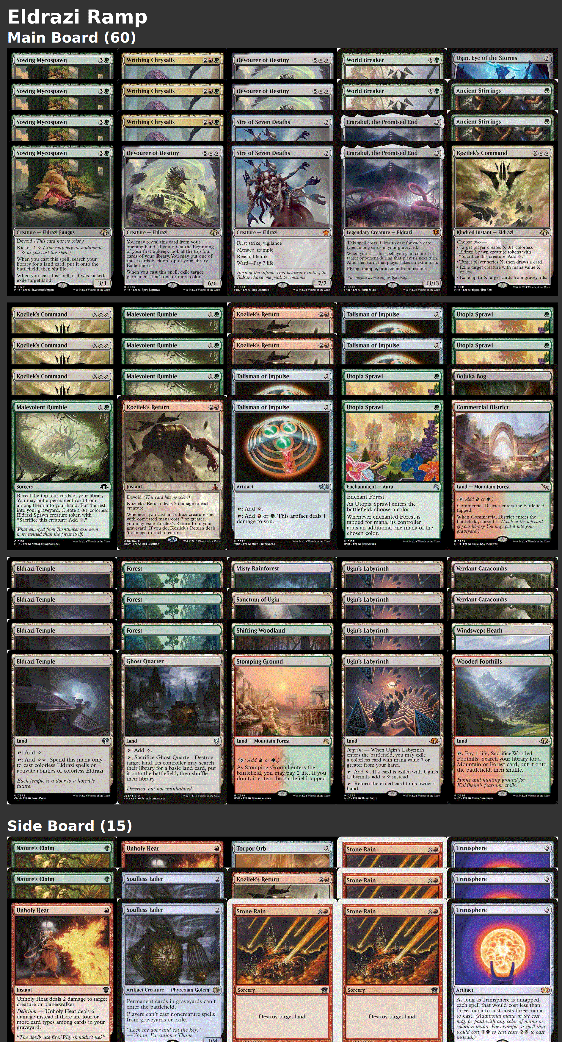 Eldrazi Ramp