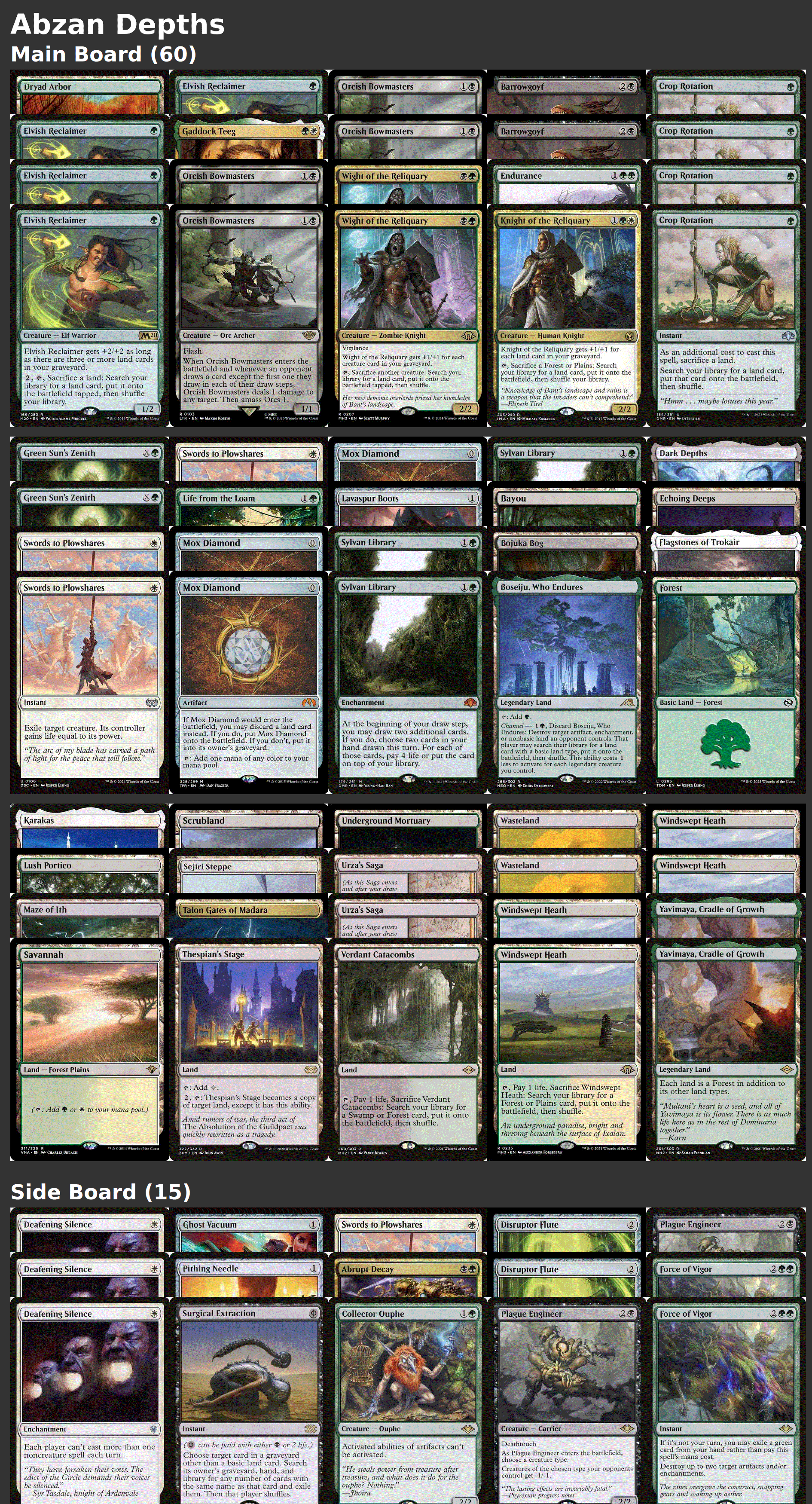 Abzan Depths
