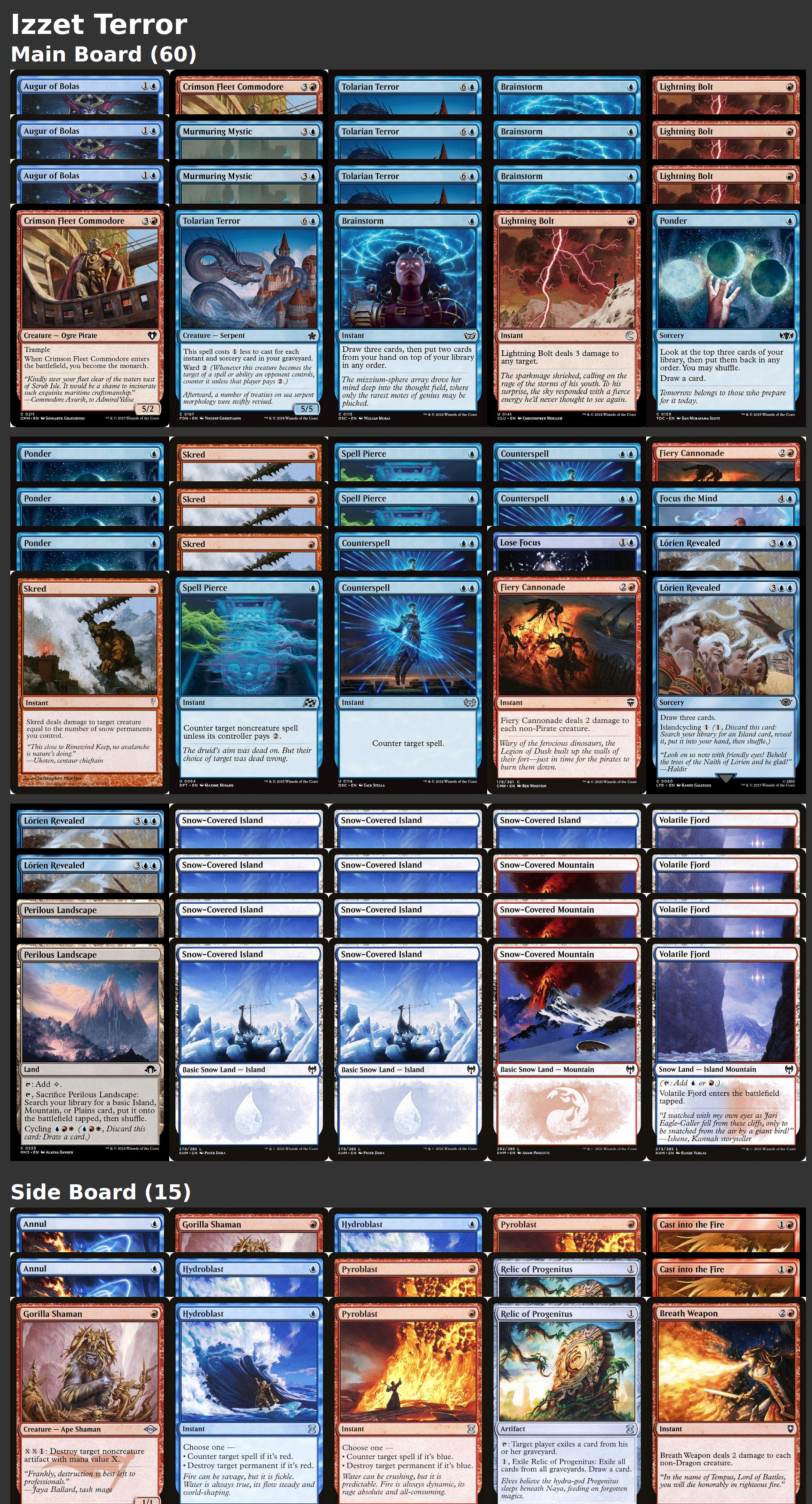 Izzet Terror