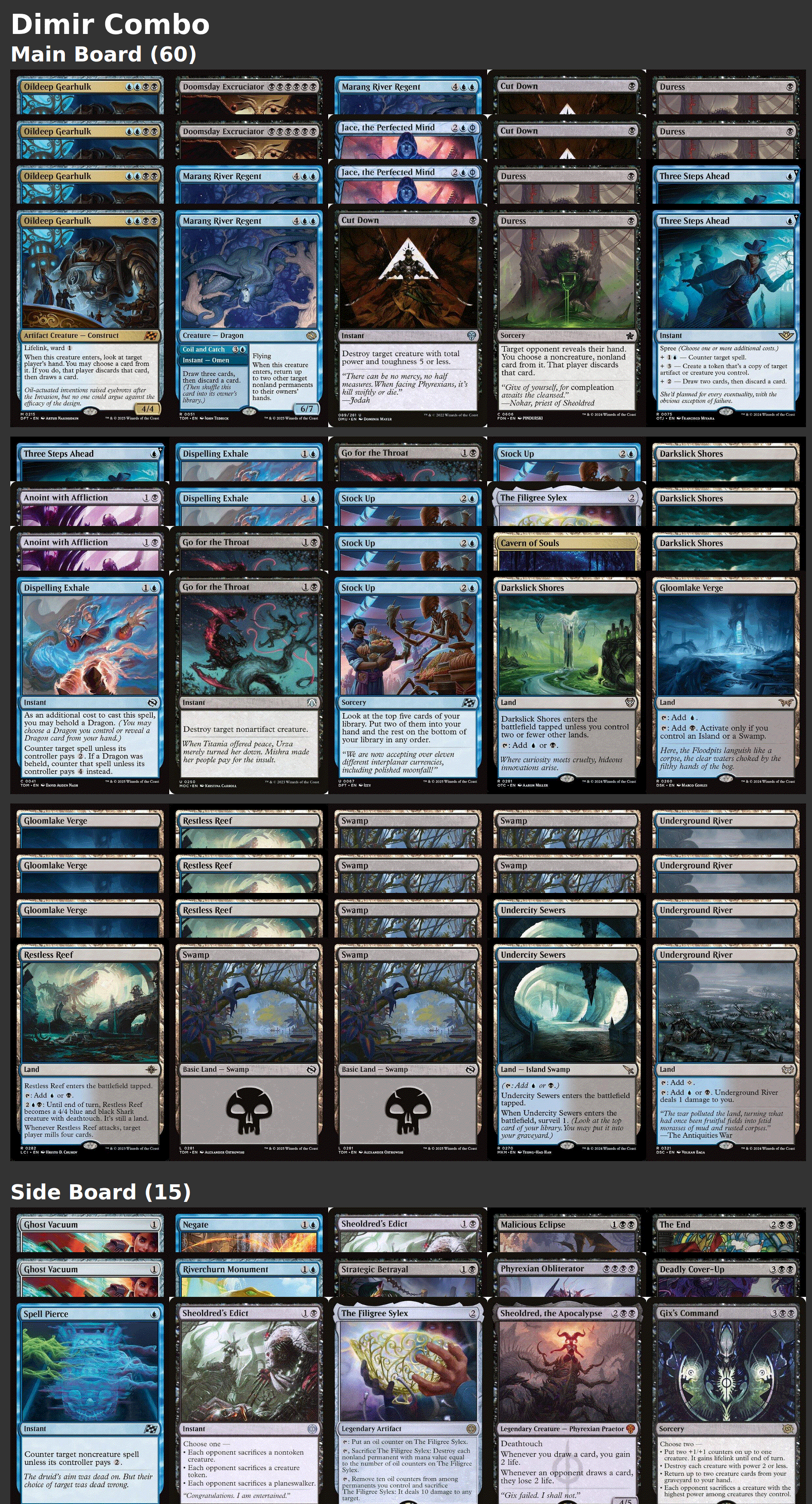 Dimir Combo
