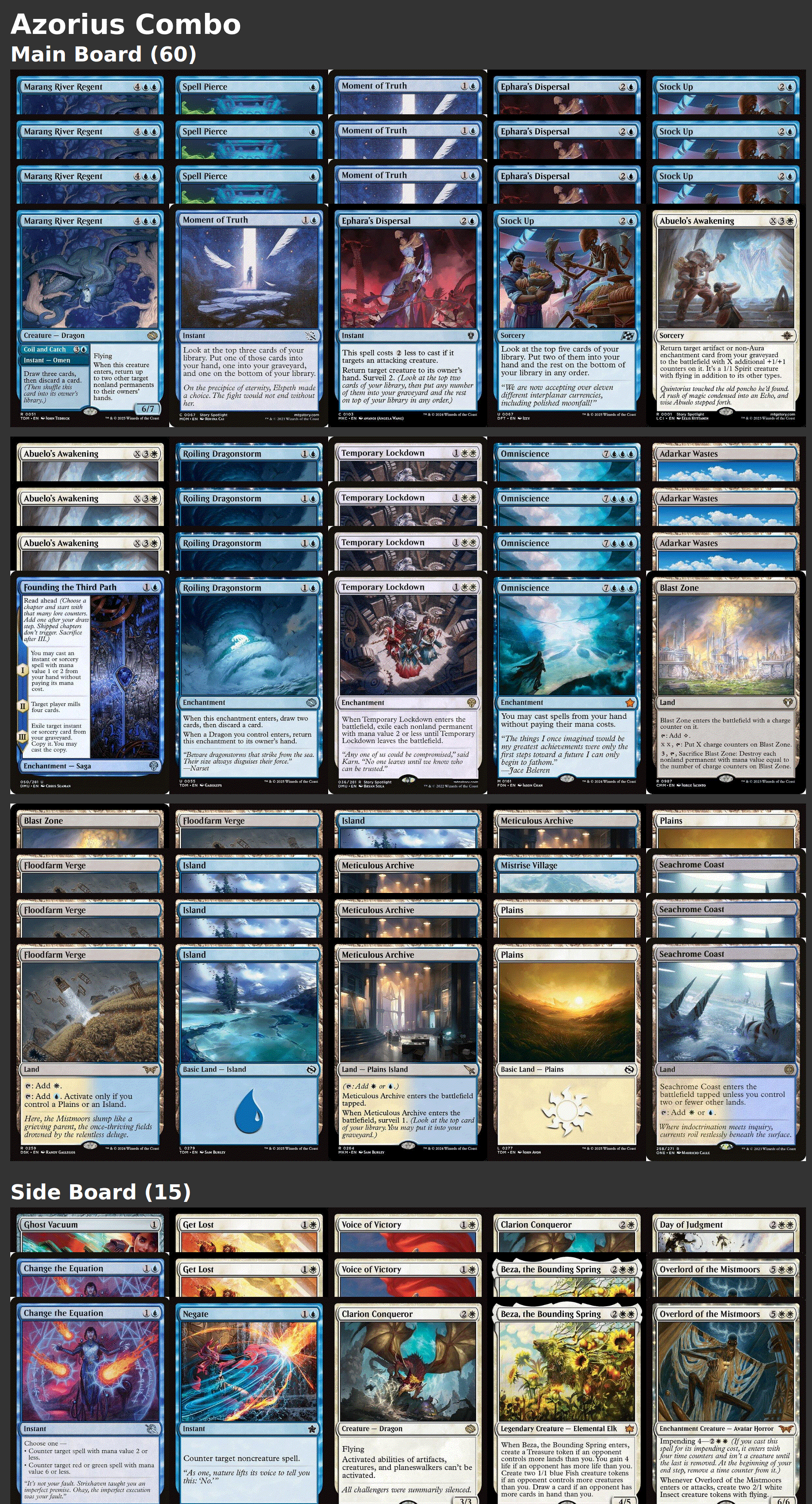 Azorius Combo
