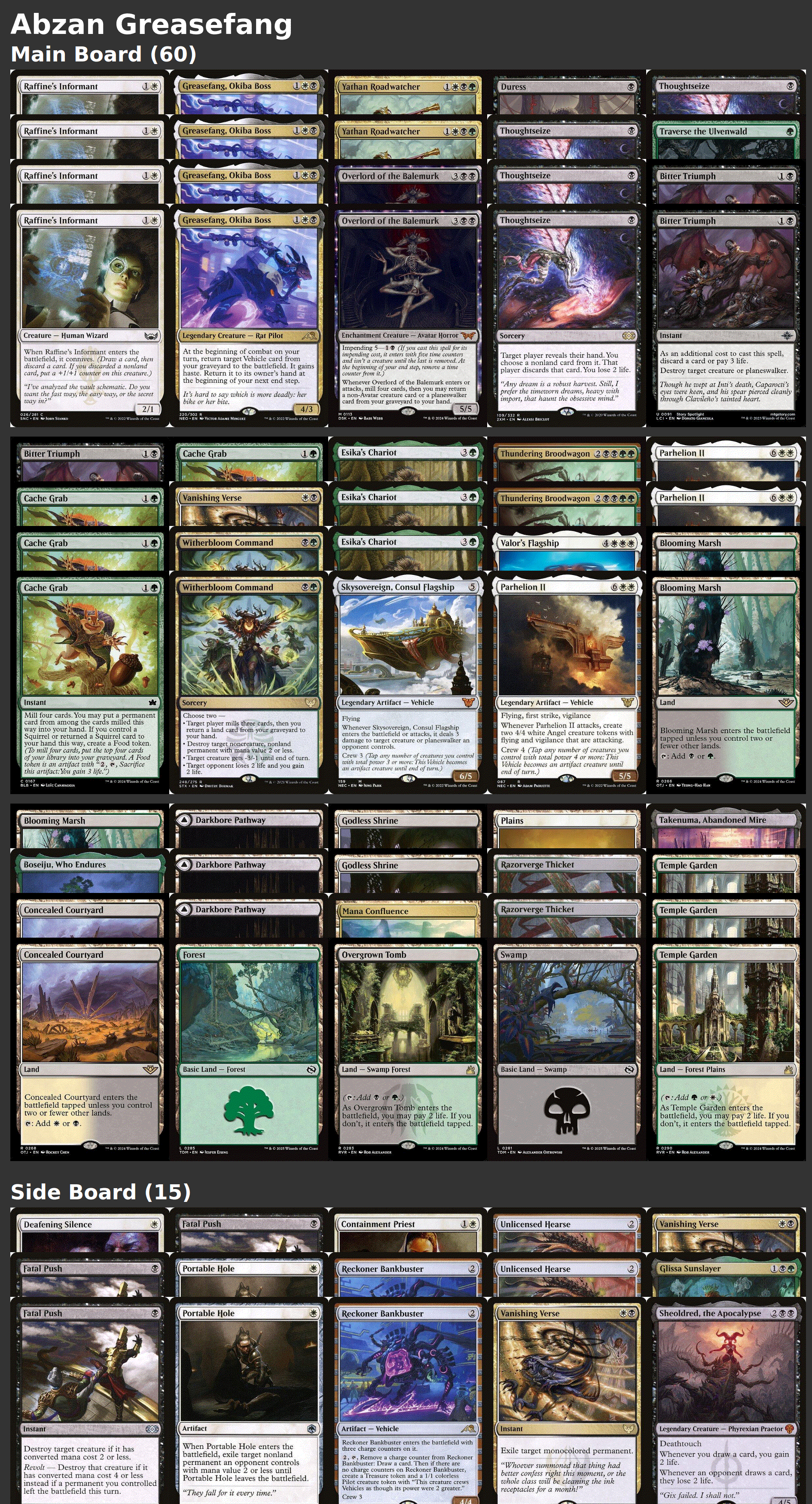 Abzan Greasefang