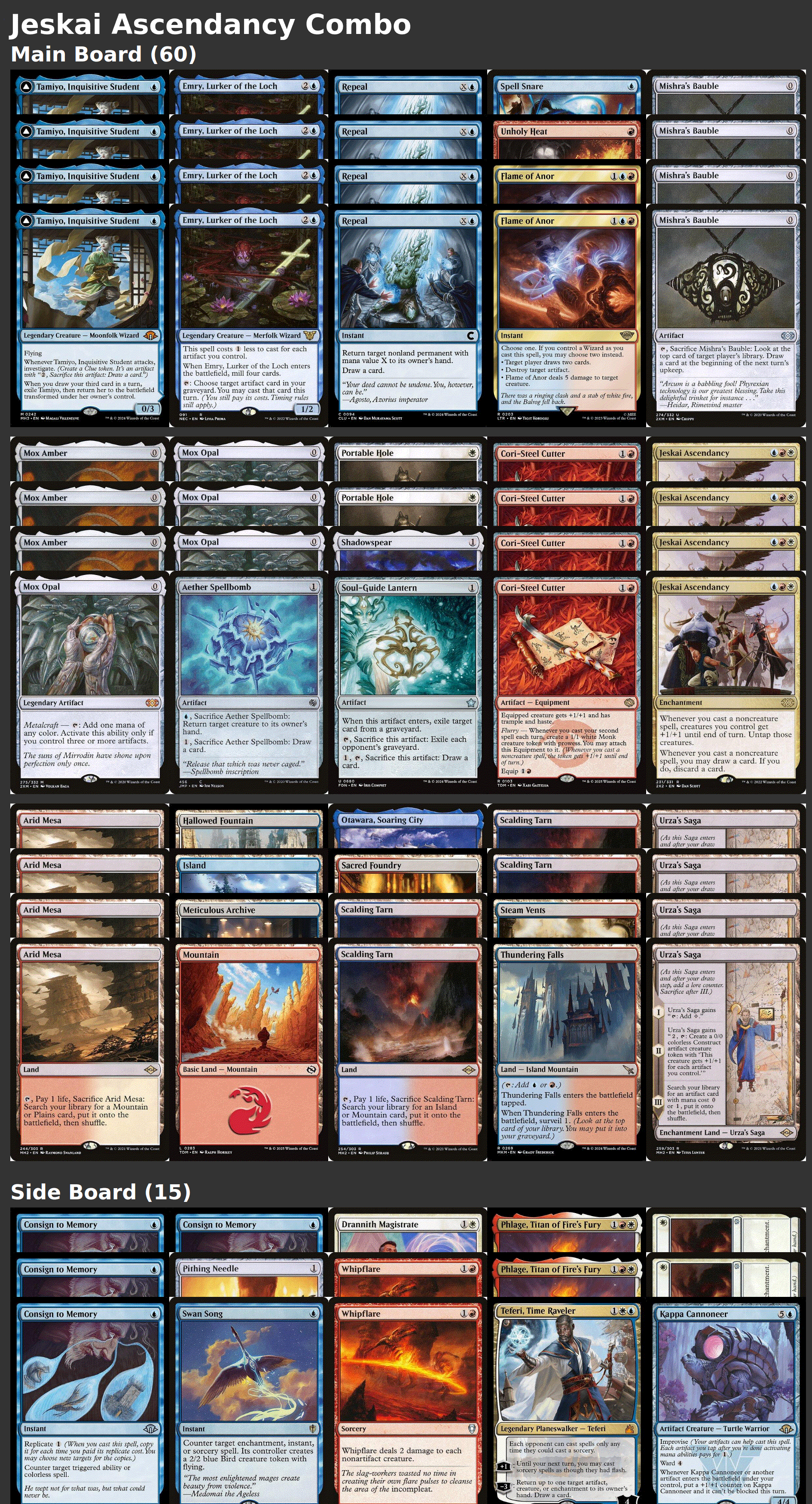 Jeskai Ascendancy Combo