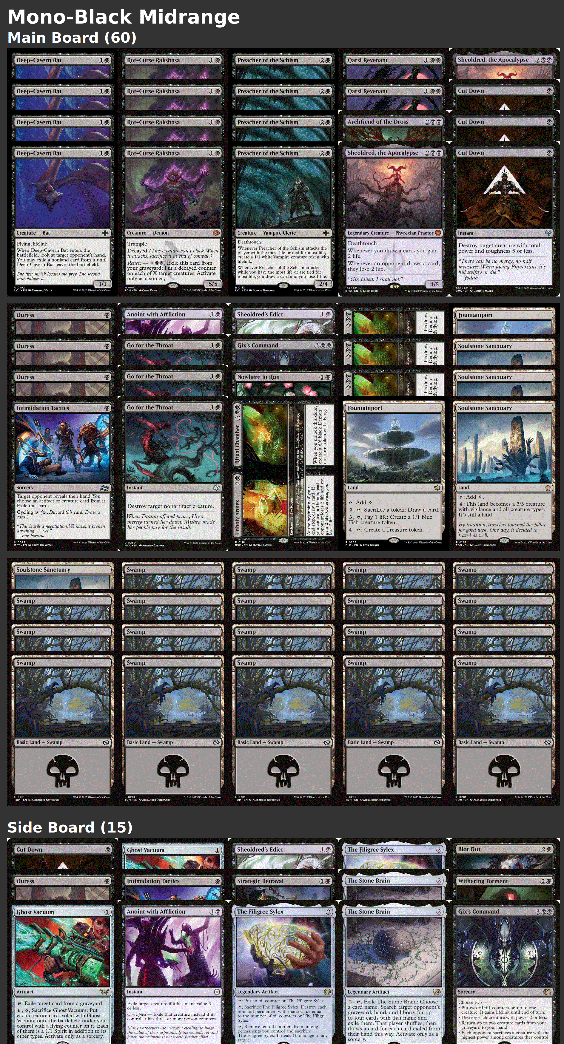Mono-Black Midrange