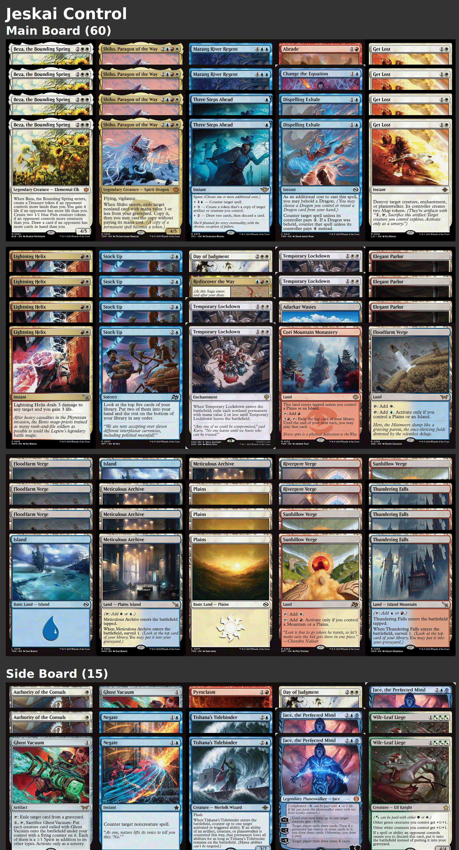 Jeskai Control
