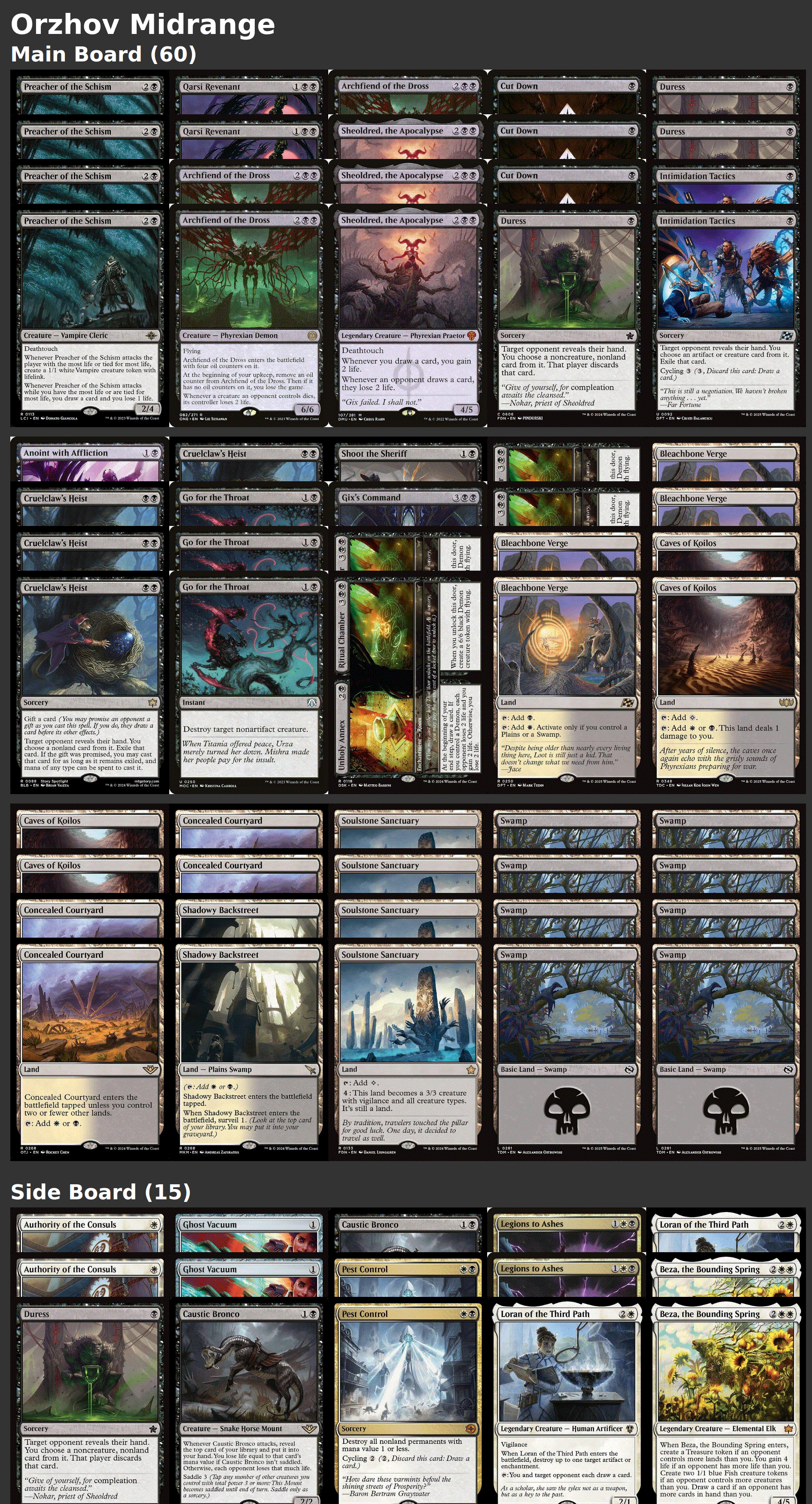 Orzhov Midrange