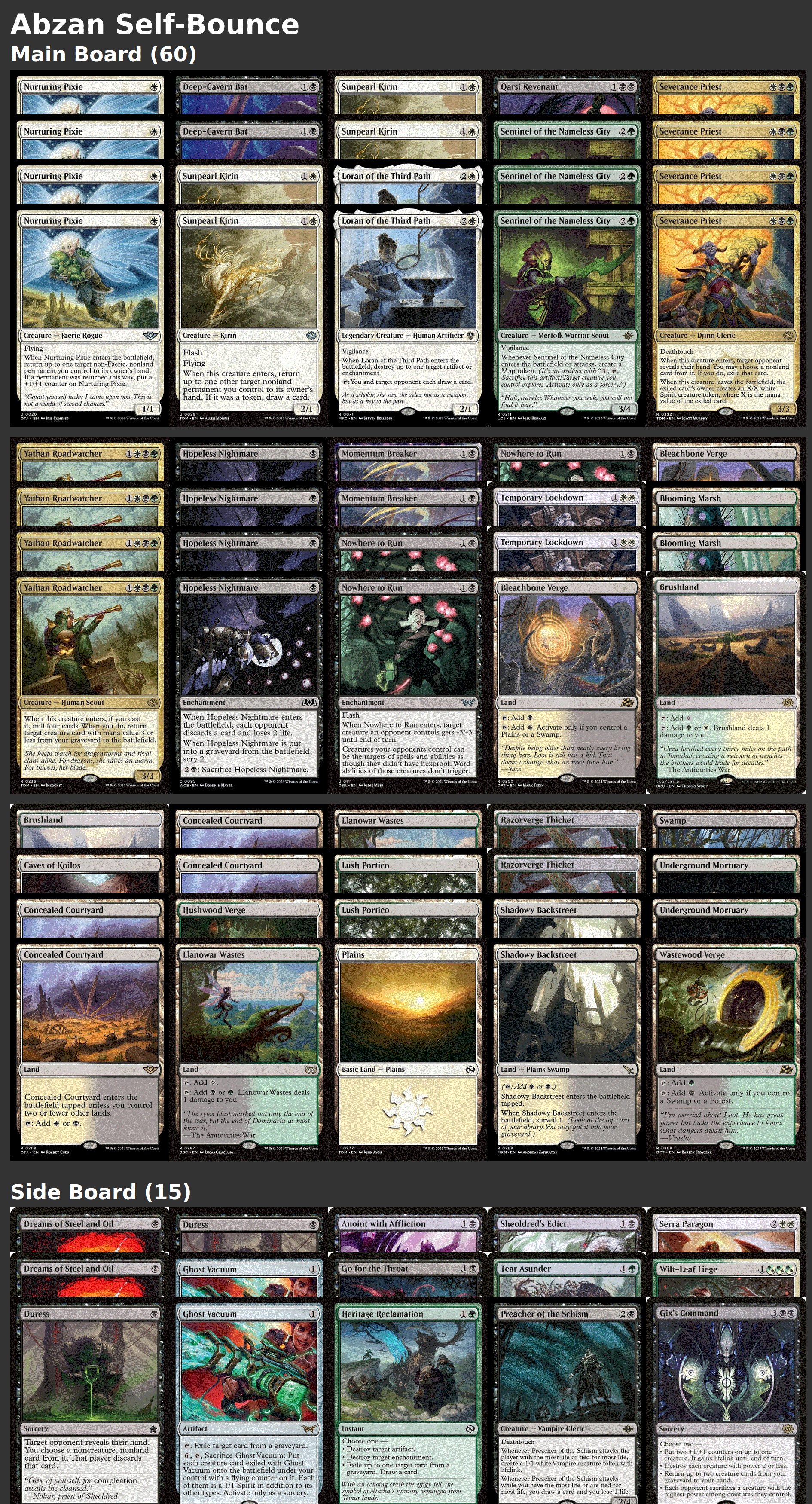 Abzan Self-Bounce
