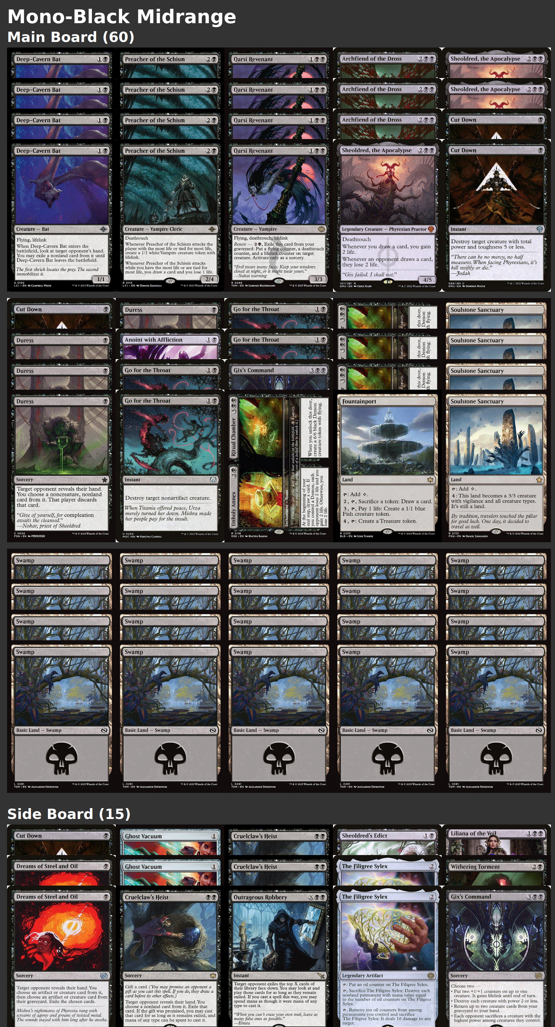Mono-Black Midrange
