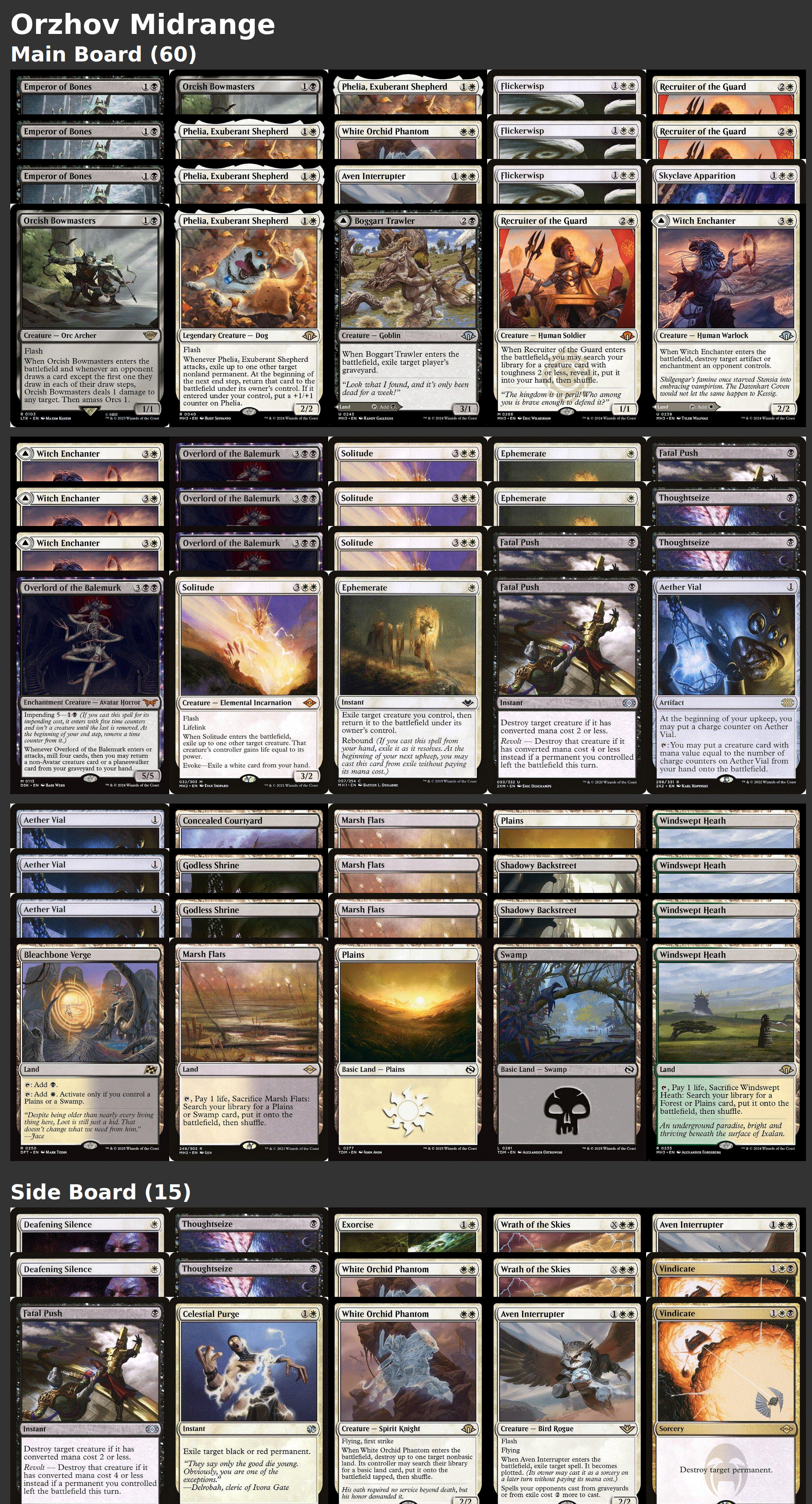 Orzhov Midrange