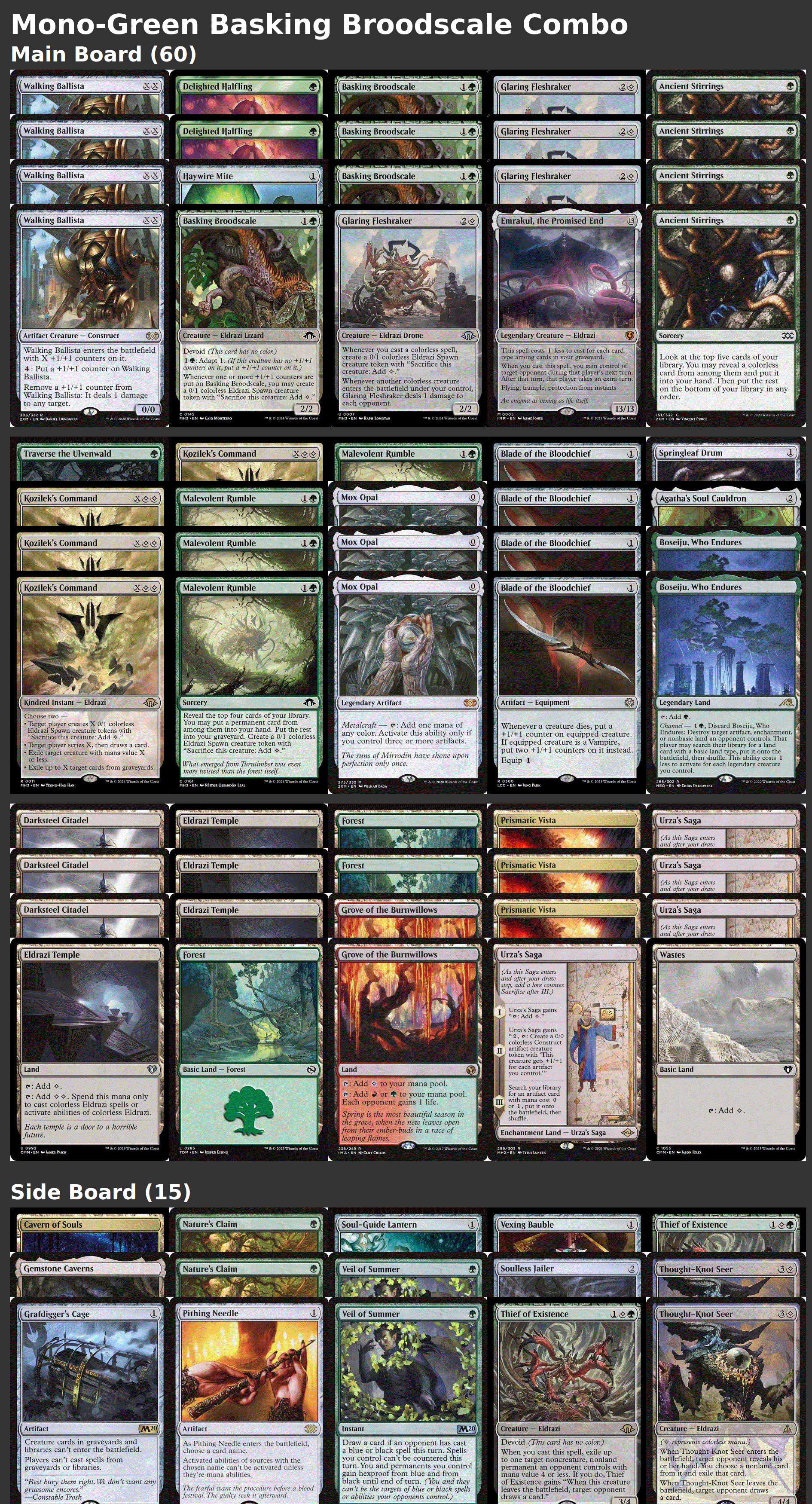Mono-Green Basking Broodscale Combo