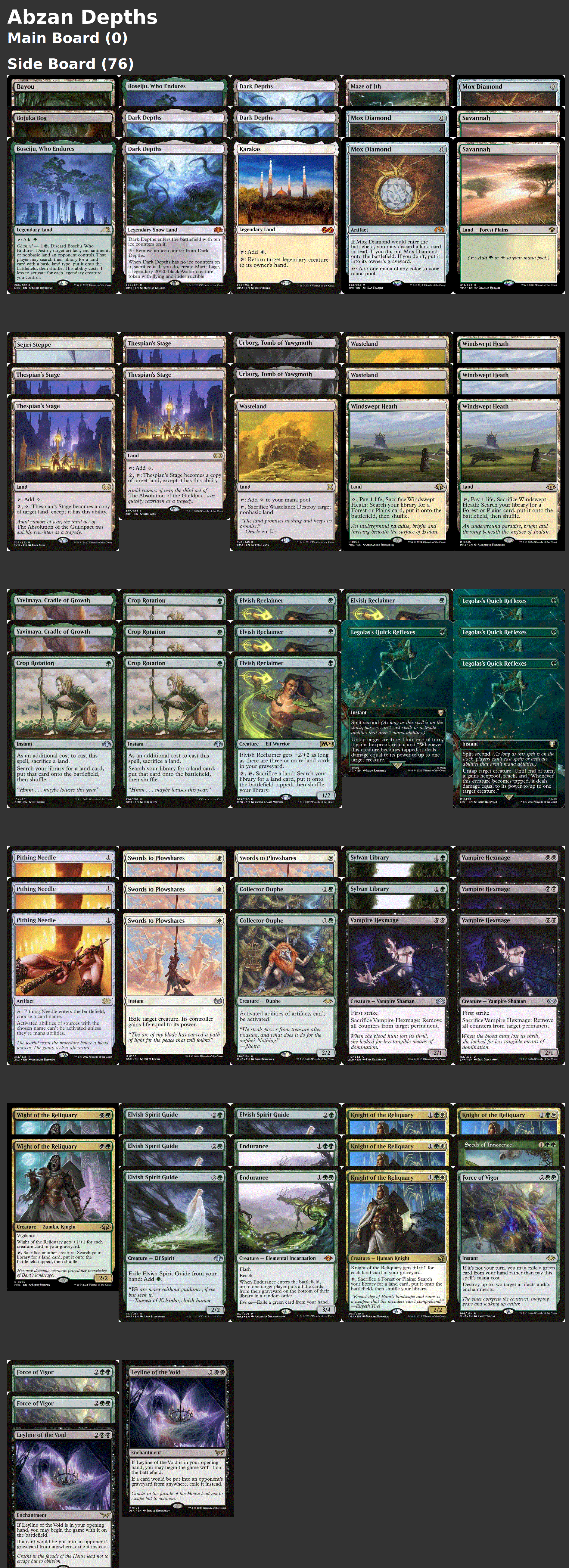 Abzan Depths