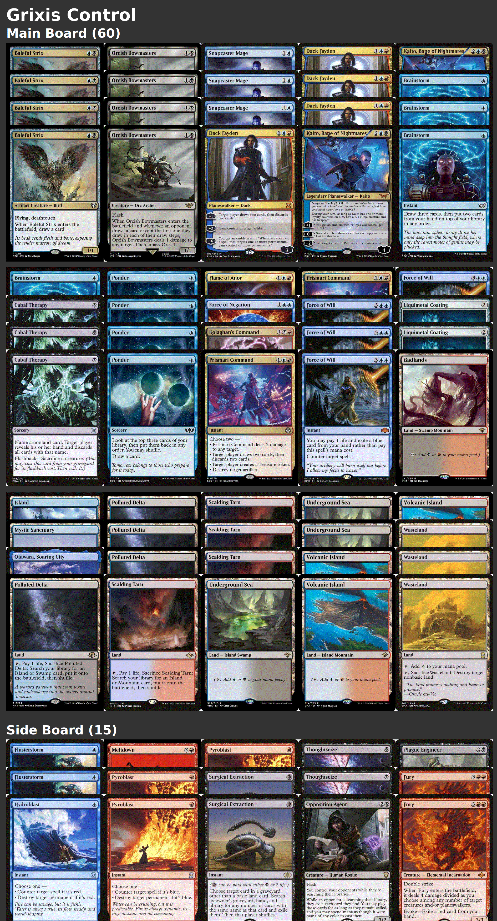 Grixis Control