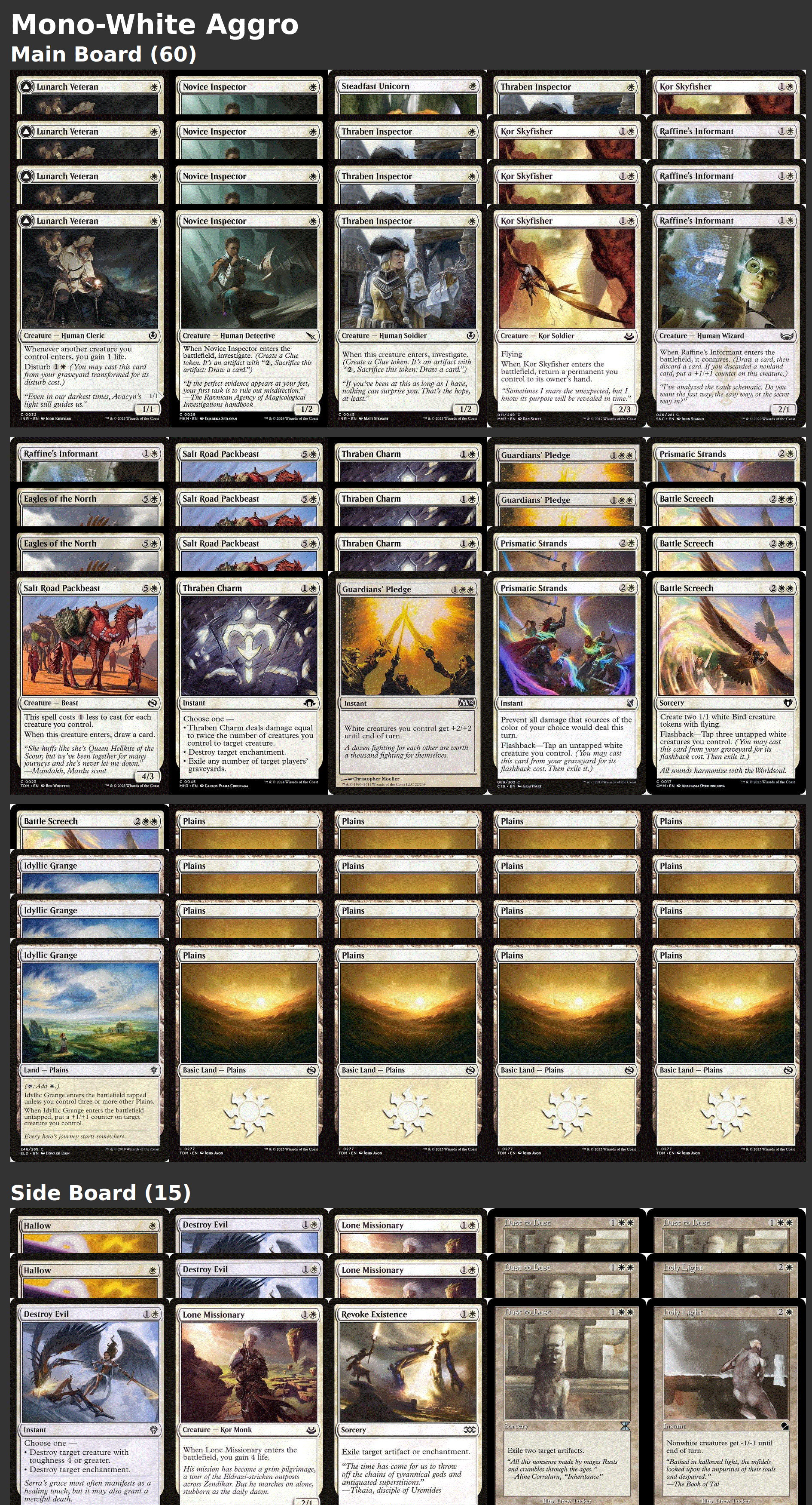 Mono-White Aggro