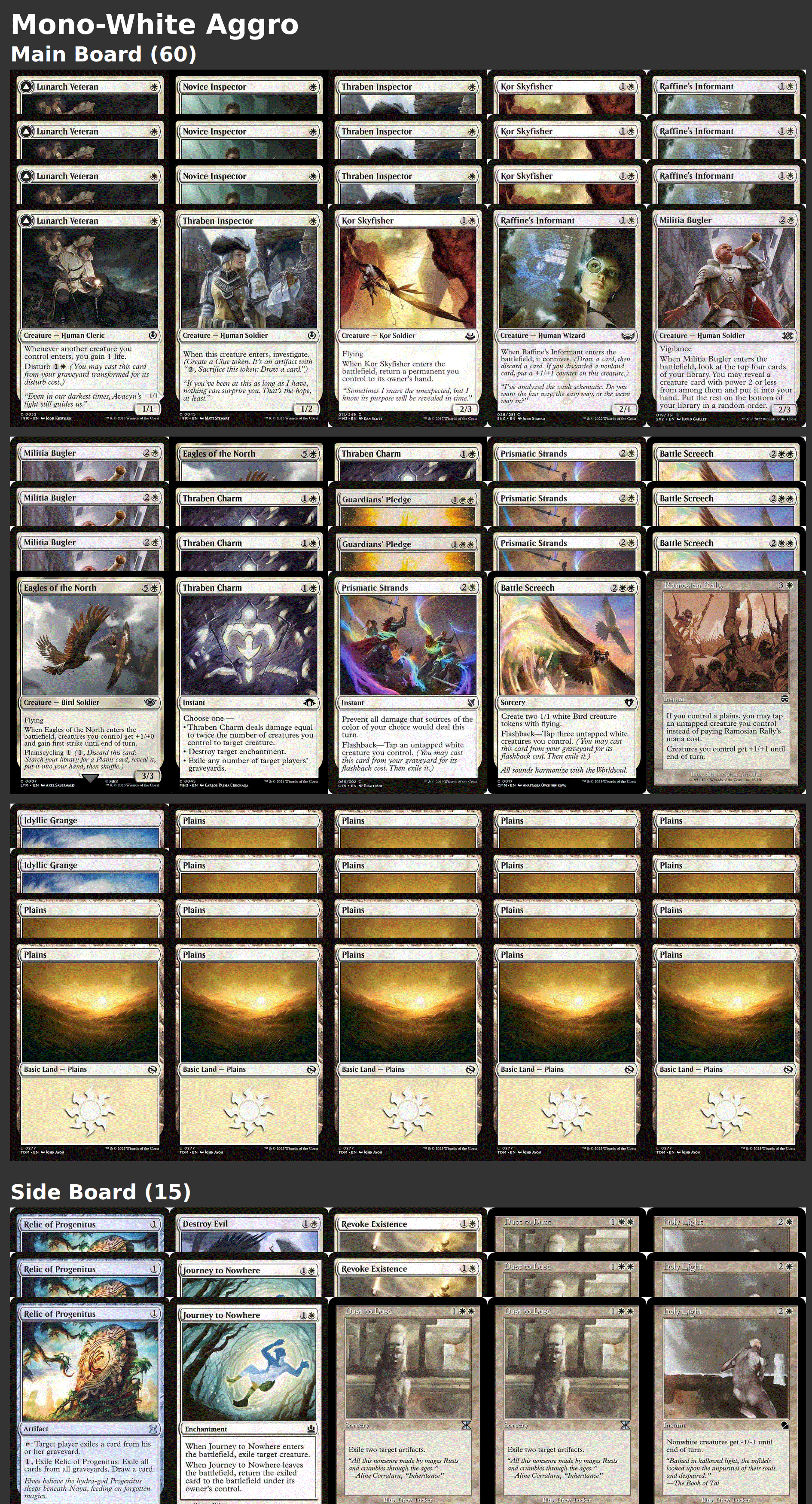 Mono-White Aggro