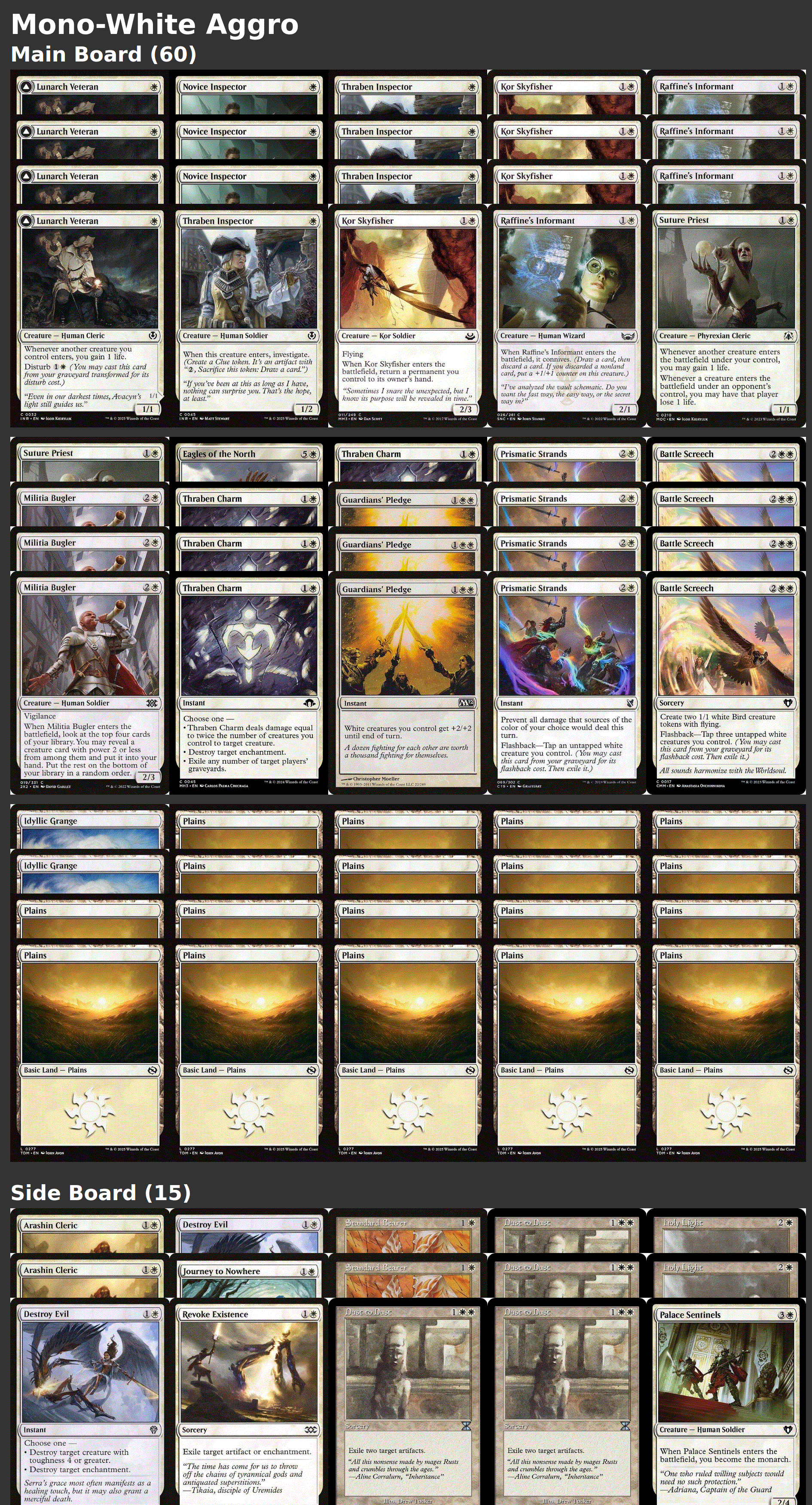 Mono-White Aggro