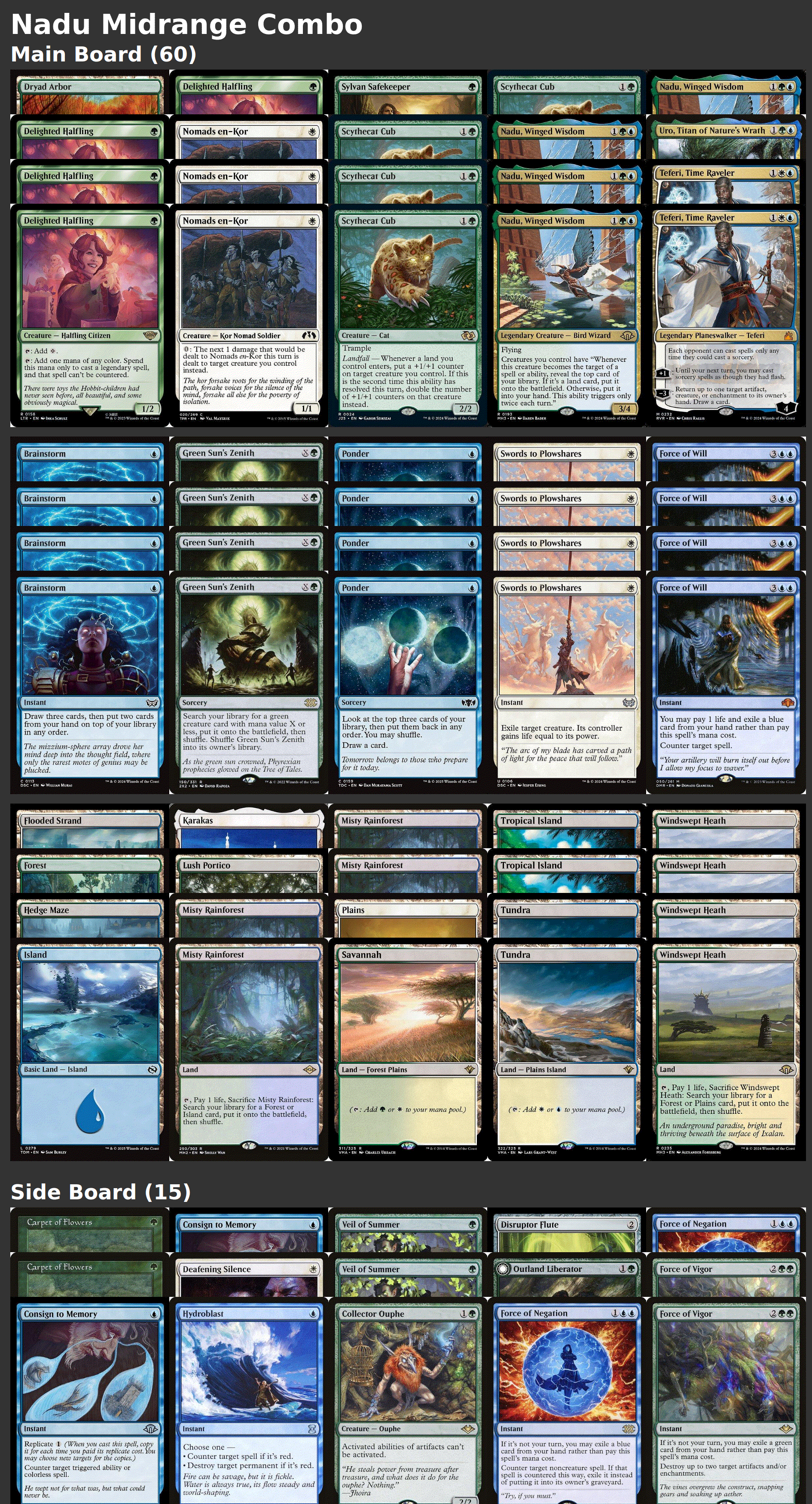 Nadu Midrange Combo