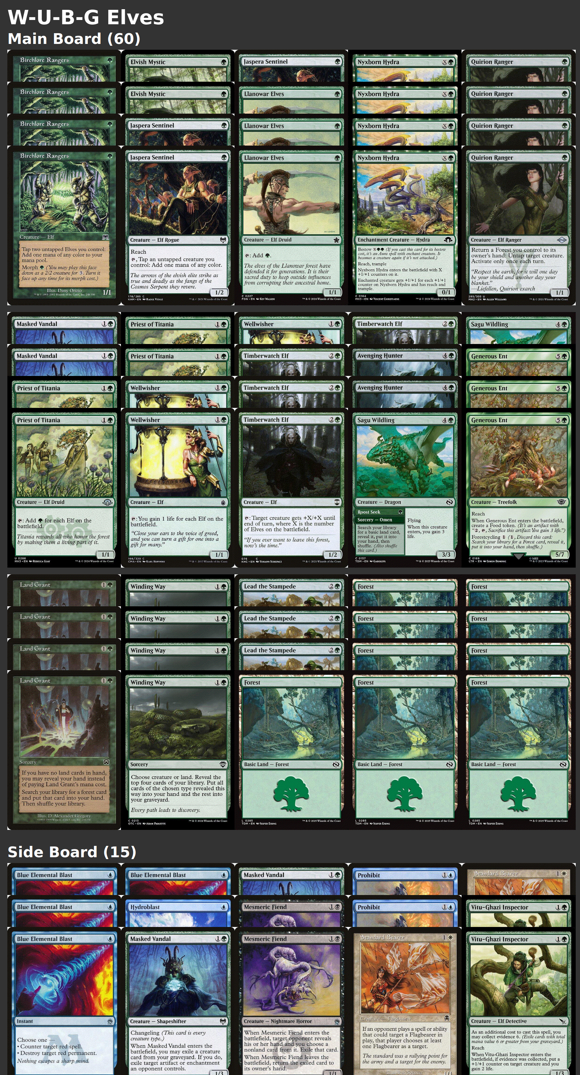 W-U-B-G Elves