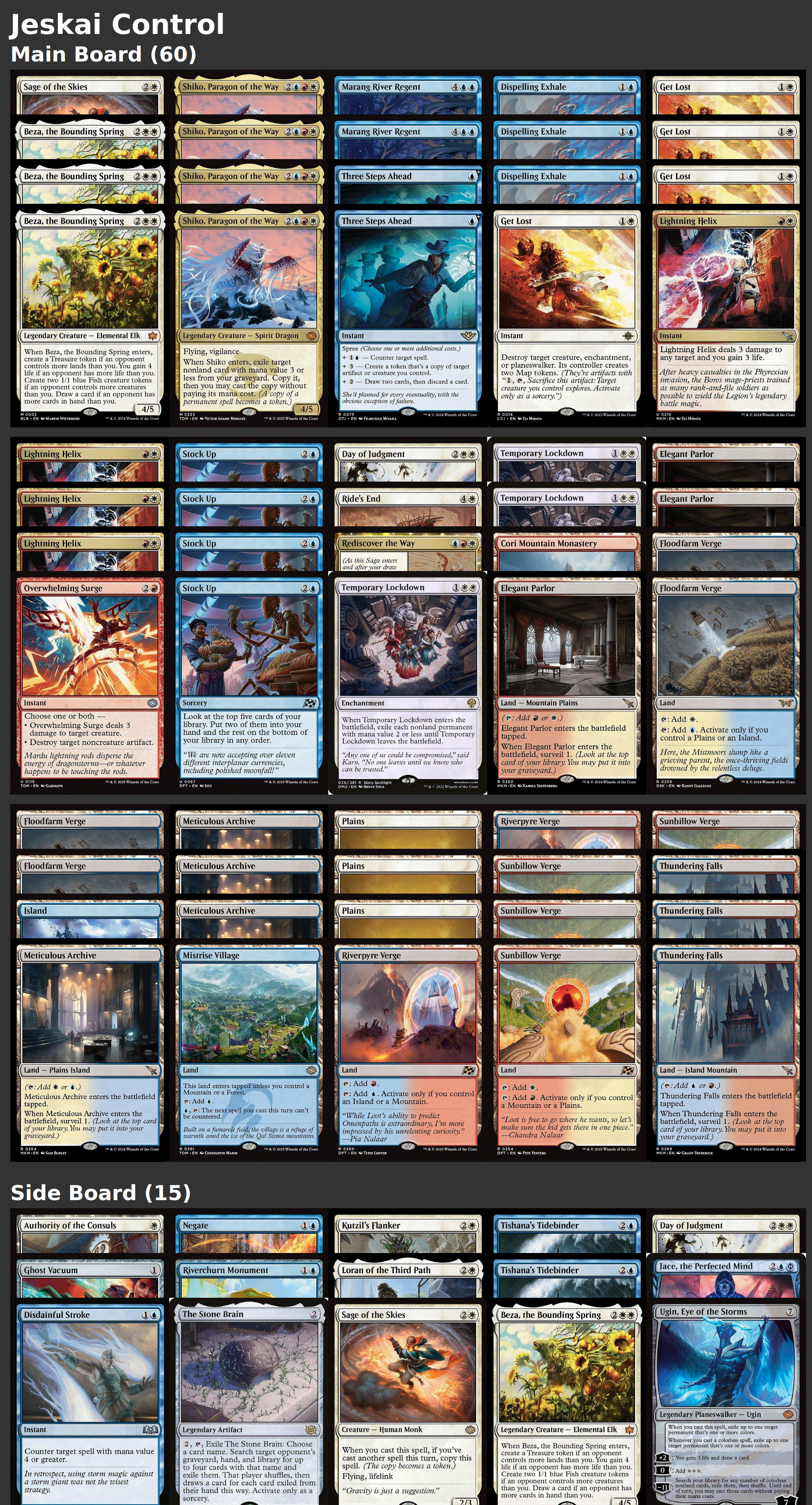 Jeskai Control