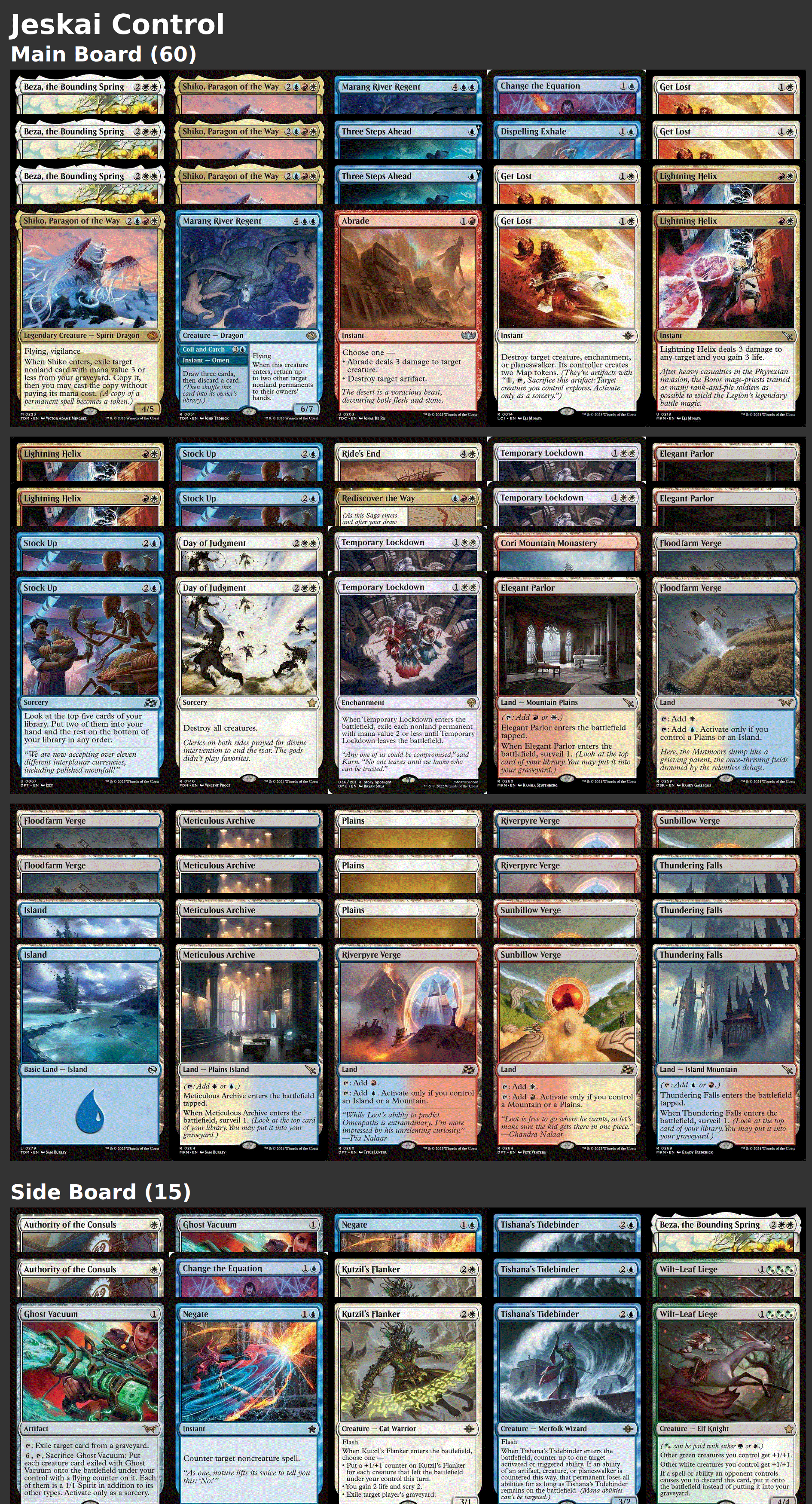 Jeskai Control
