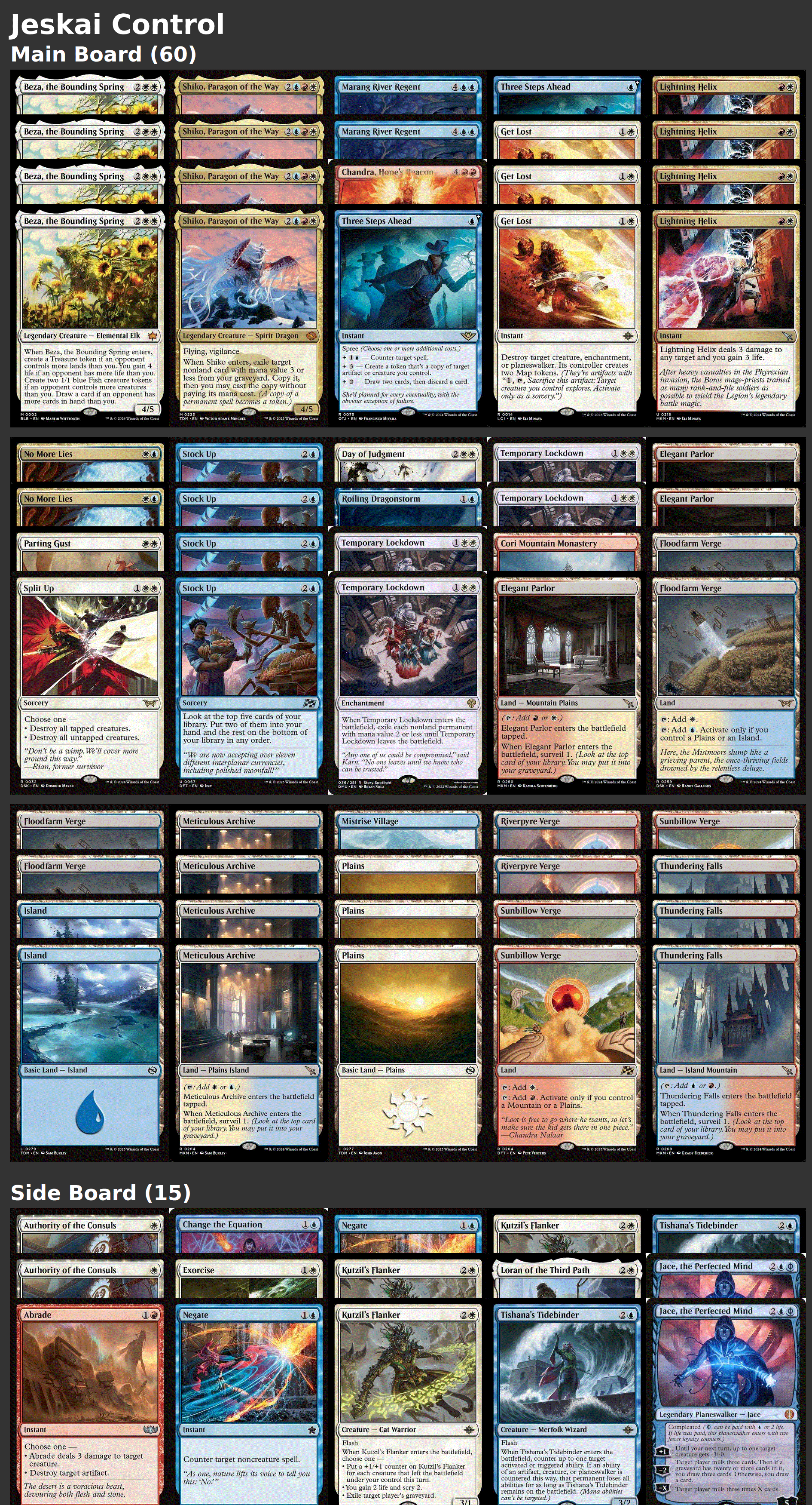 Jeskai Control