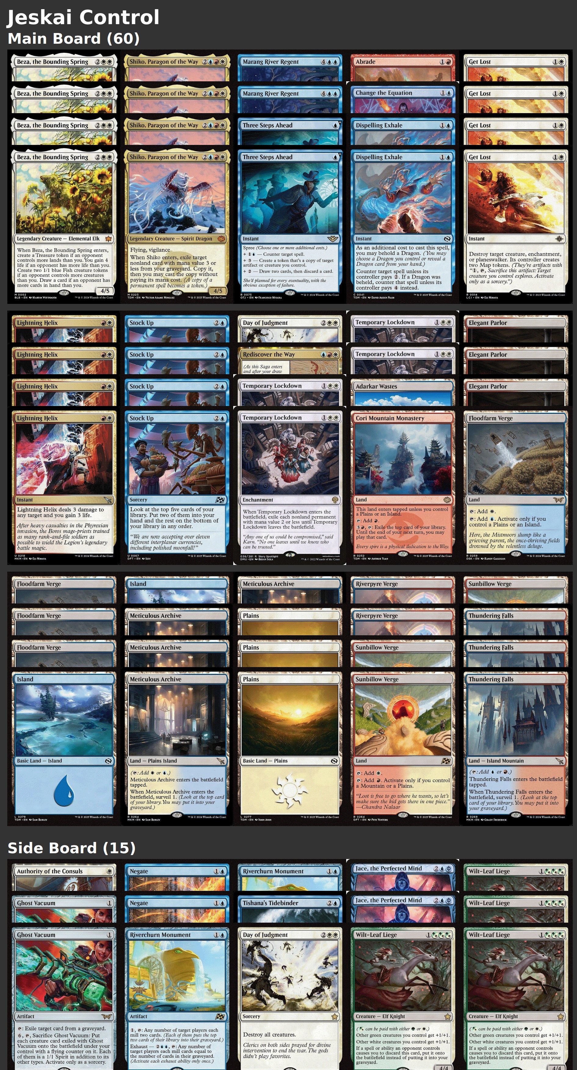 Jeskai Control