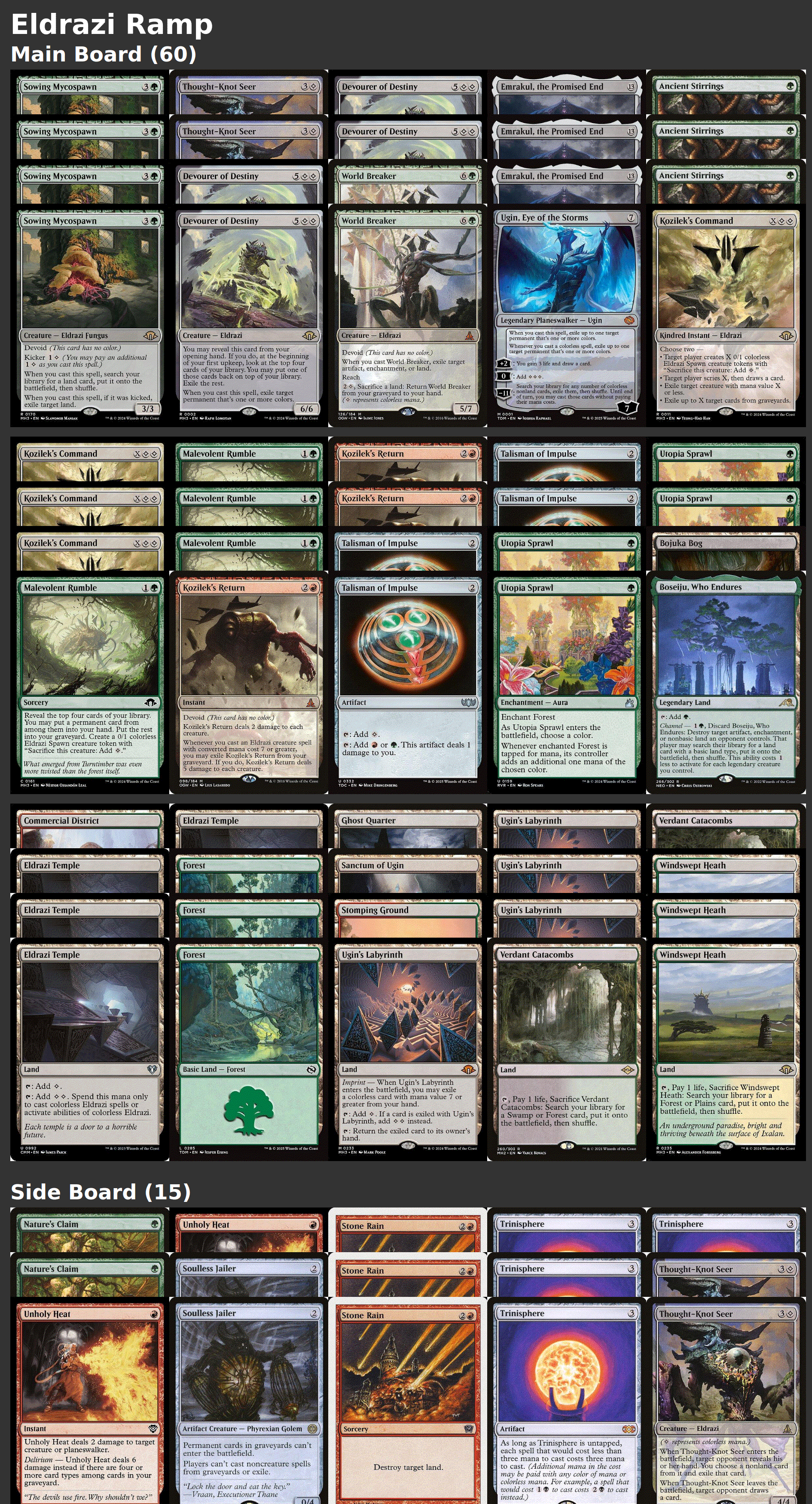 Eldrazi Ramp