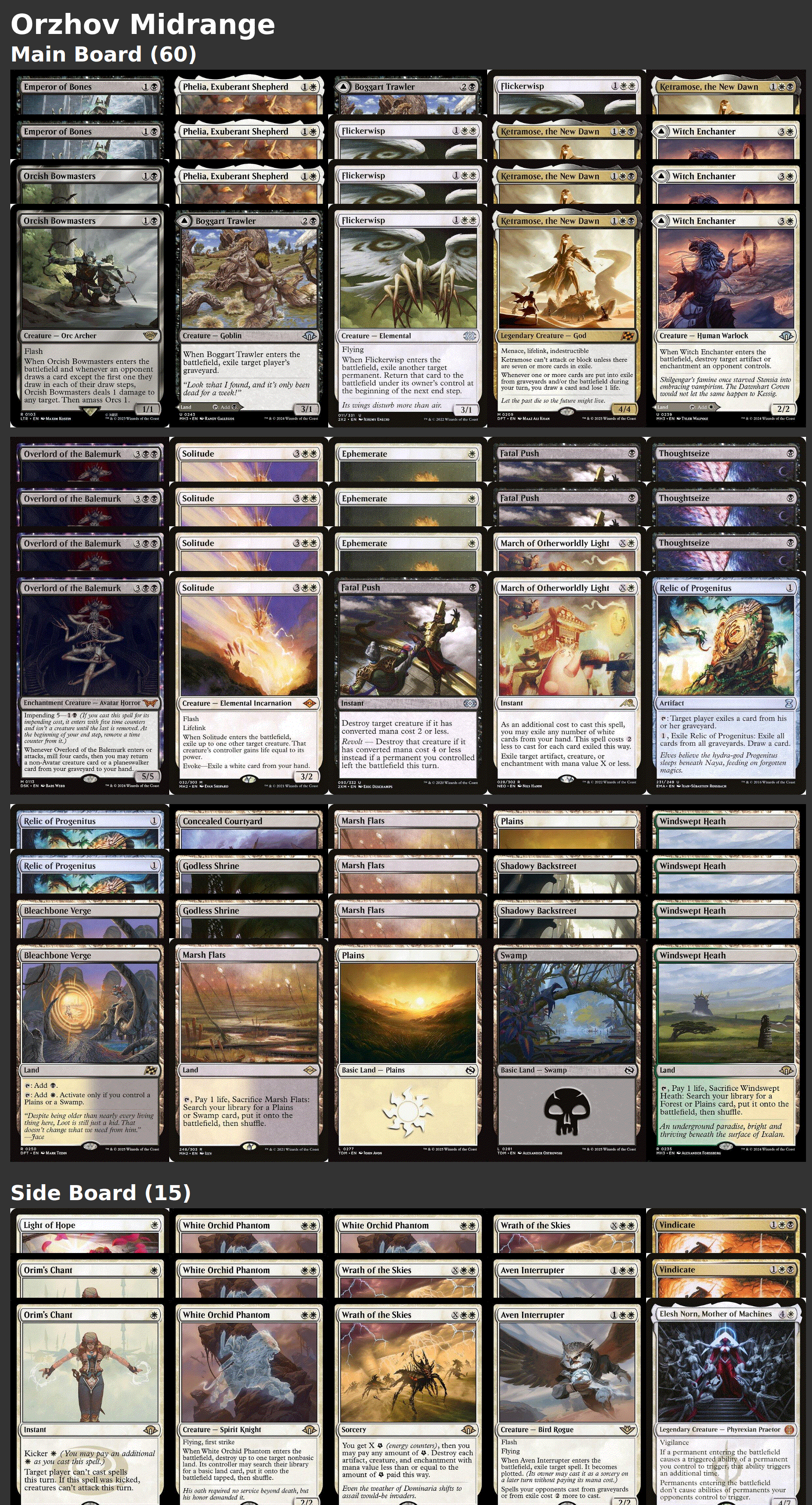 Orzhov Midrange