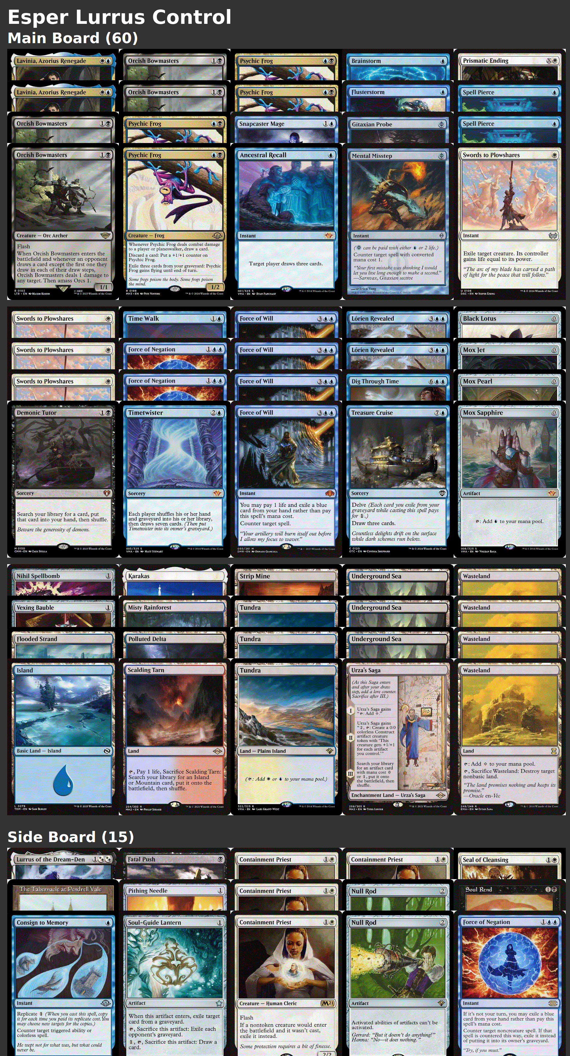 Esper Lurrus Control