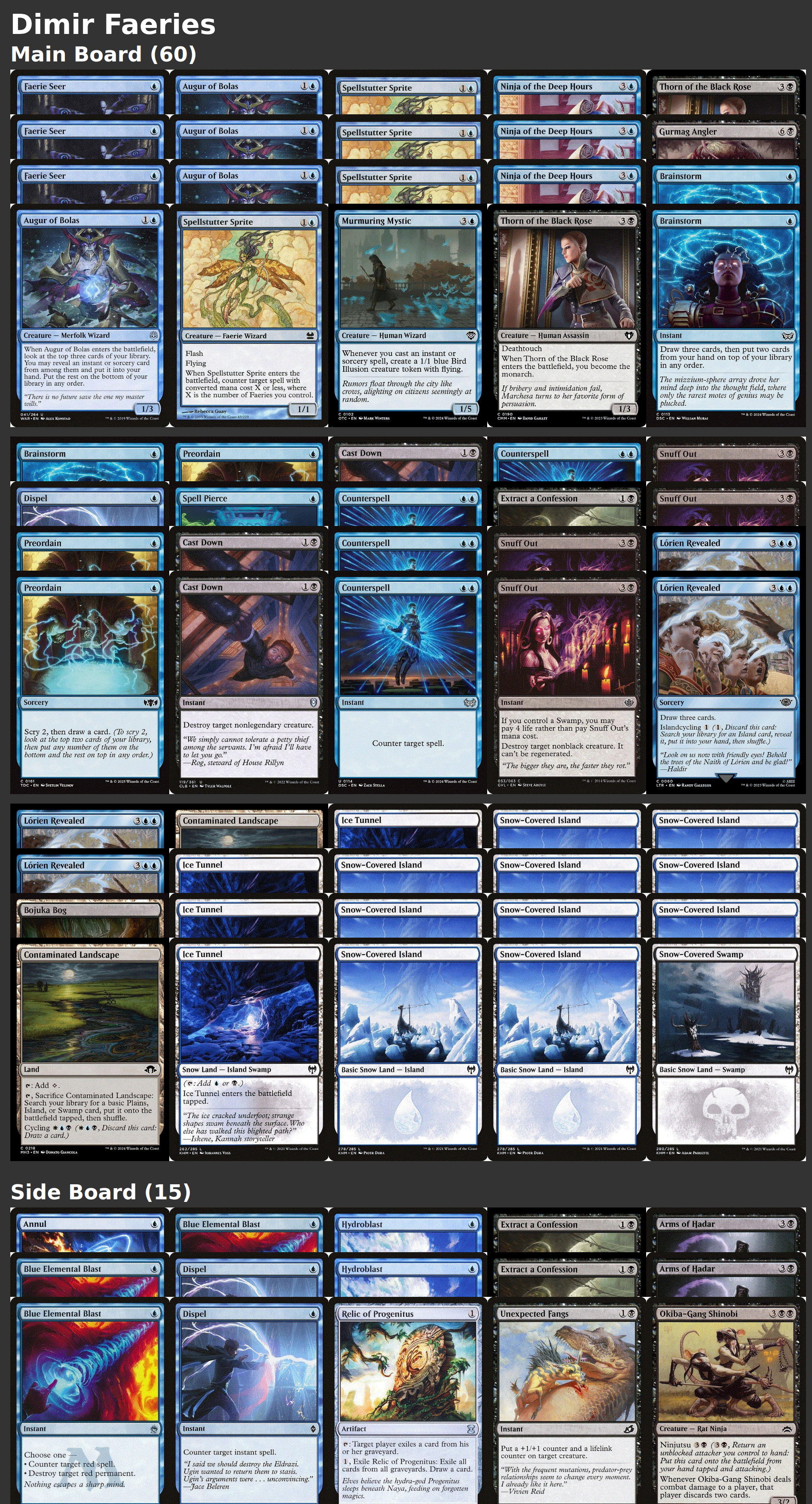 Dimir Faeries