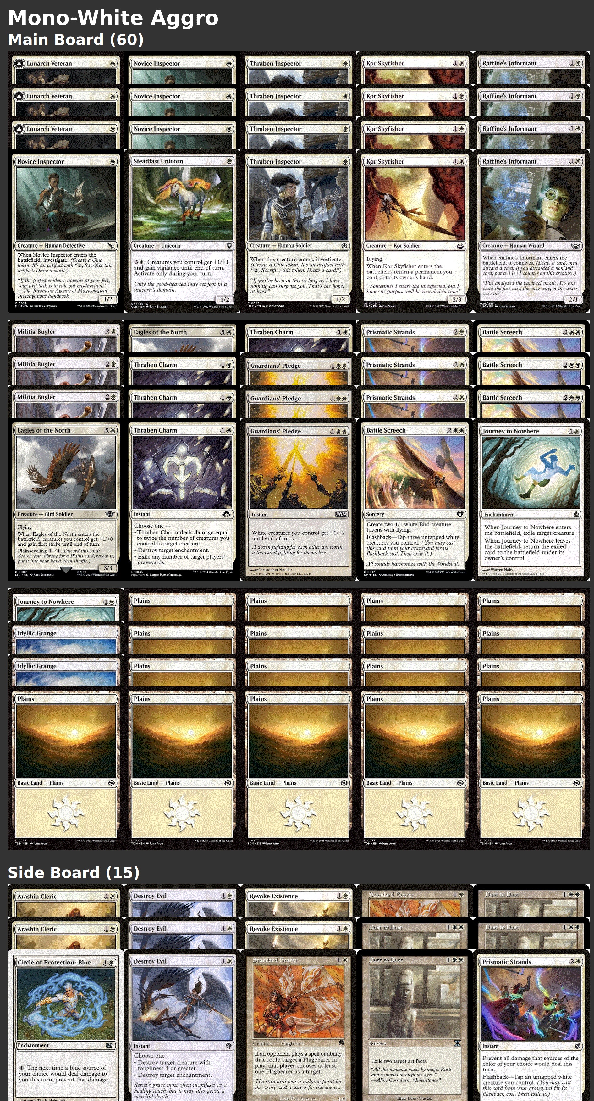 Mono-White Aggro