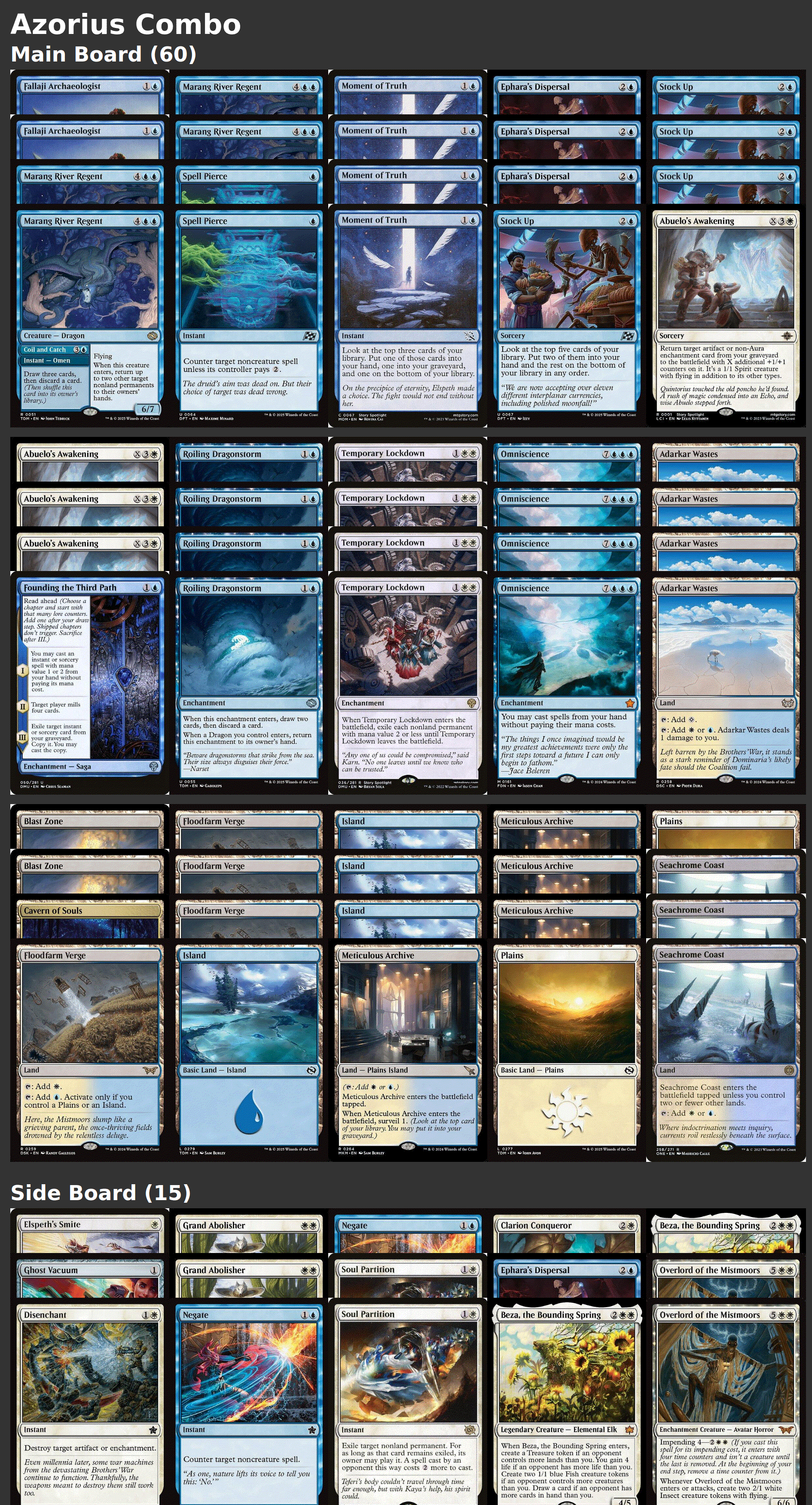 Azorius Combo