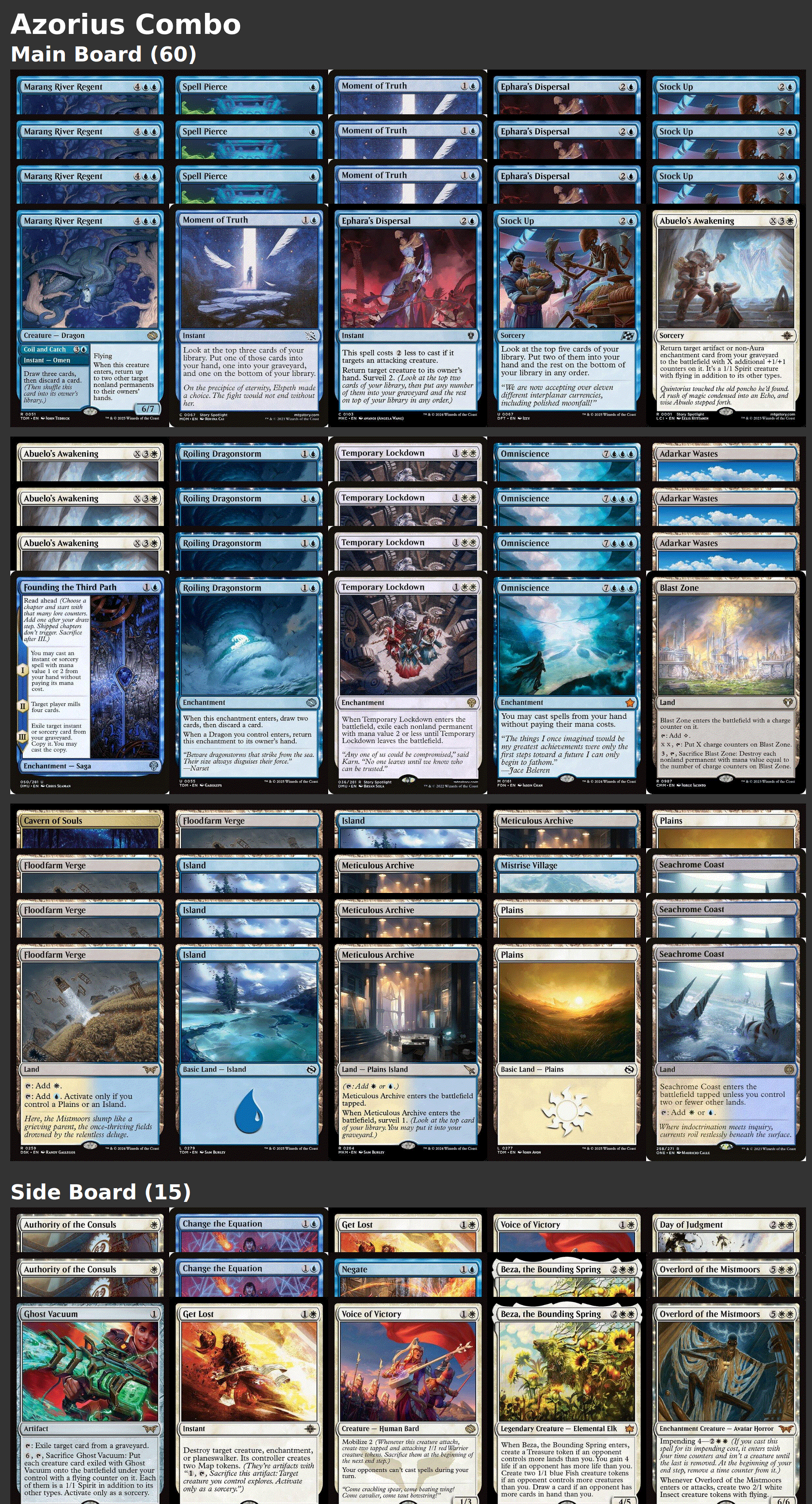 Azorius Combo