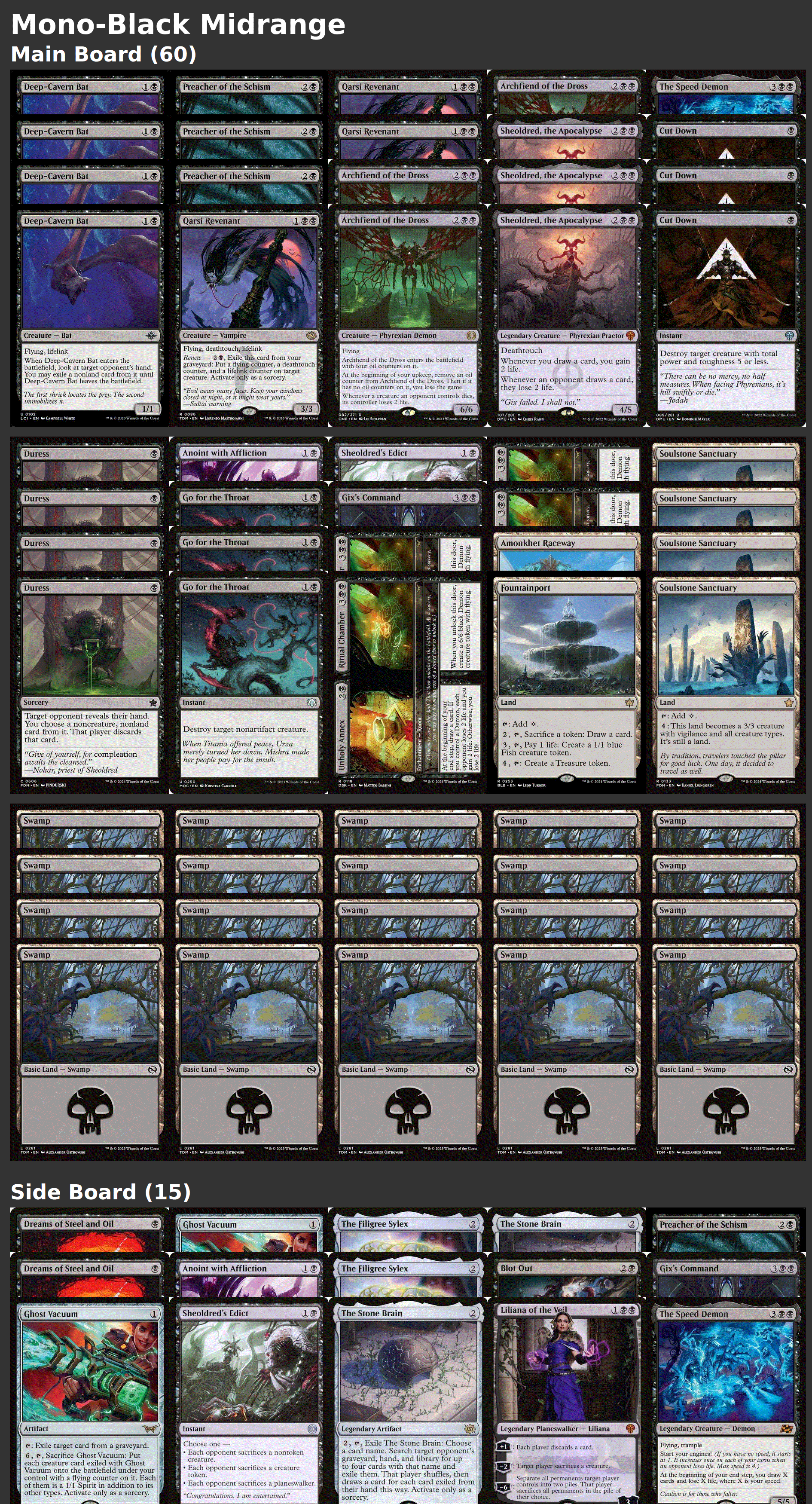 Mono-Black Midrange