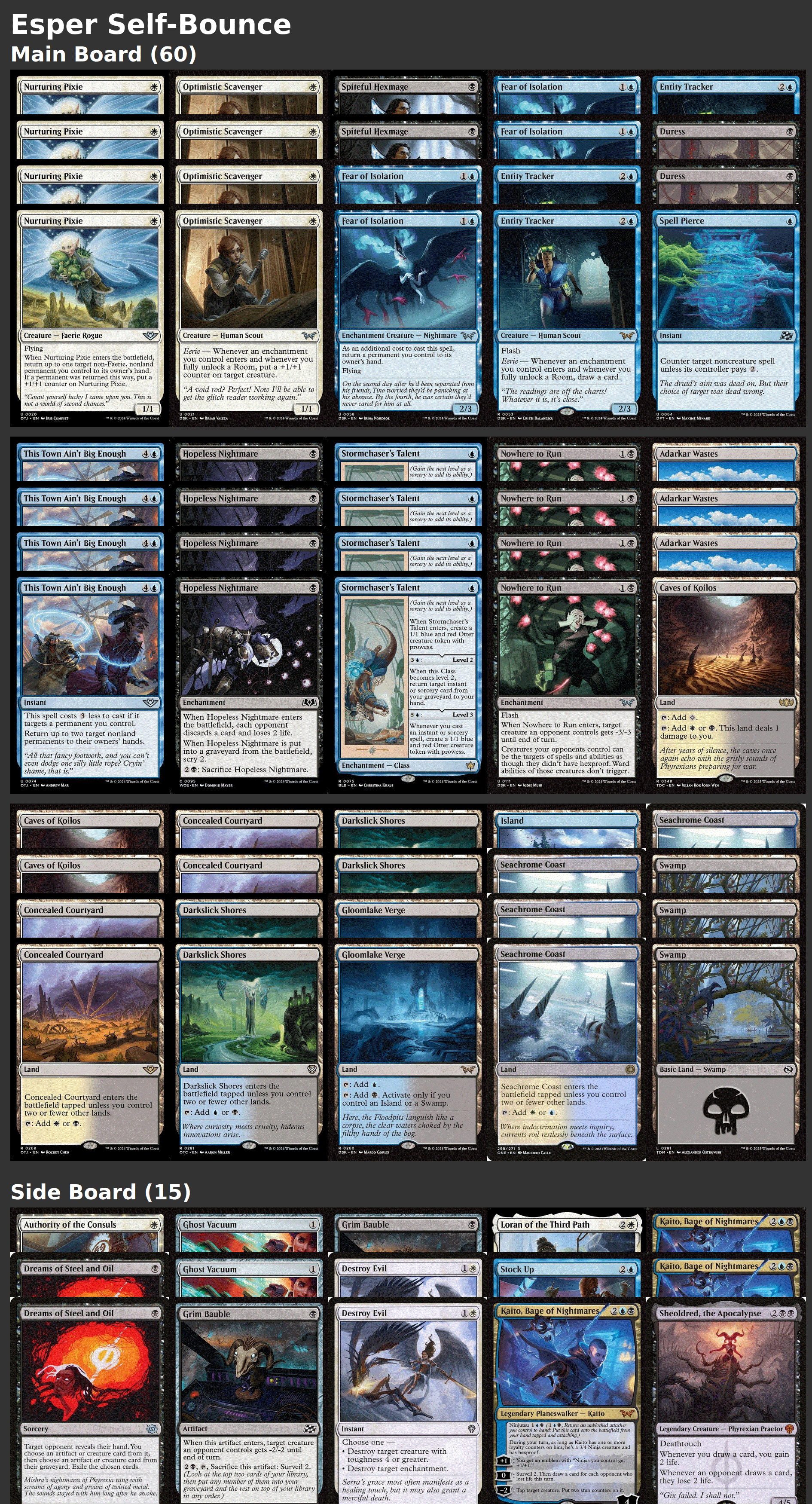 Esper Self-Bounce