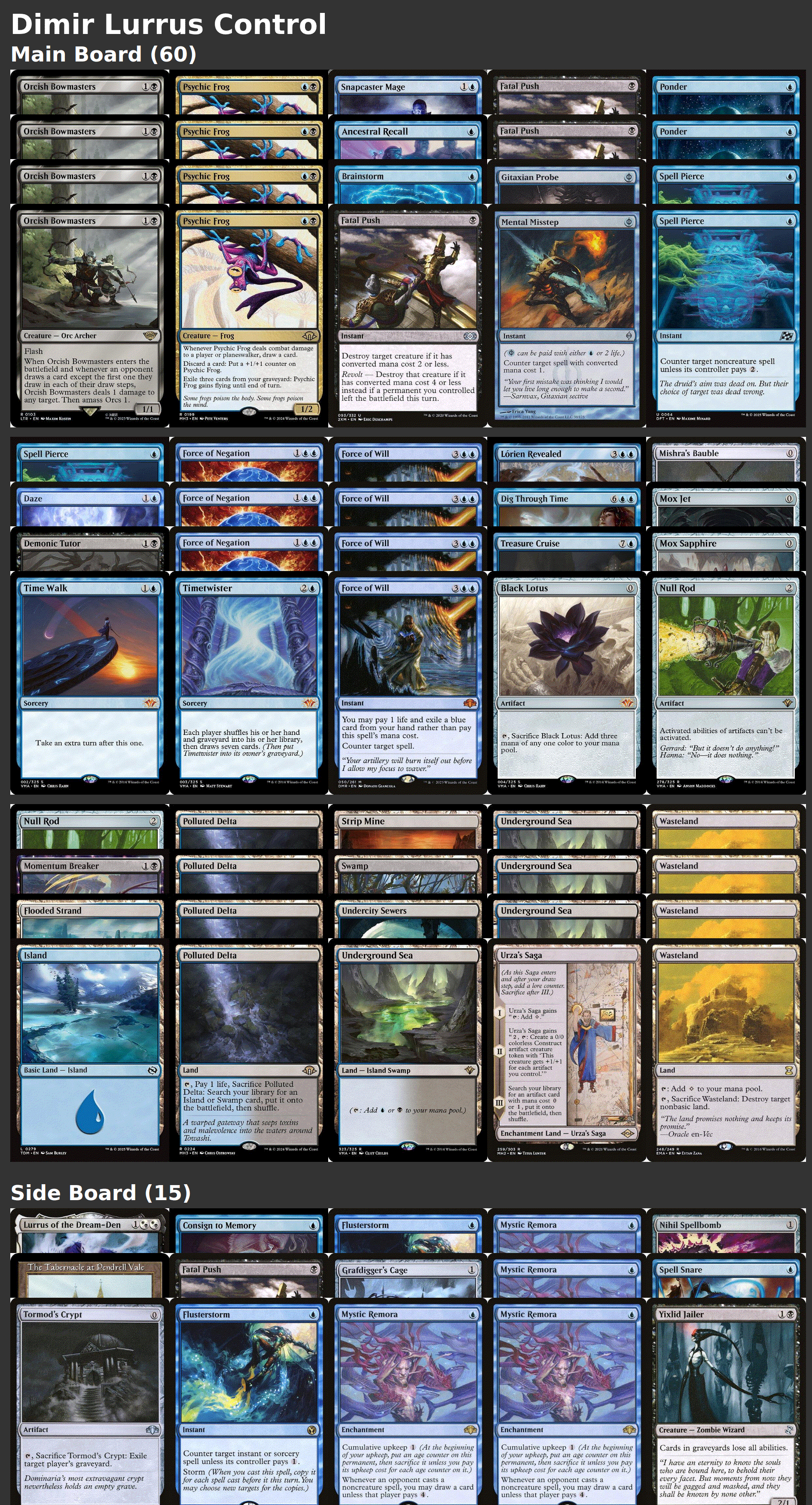 Dimir Lurrus Control