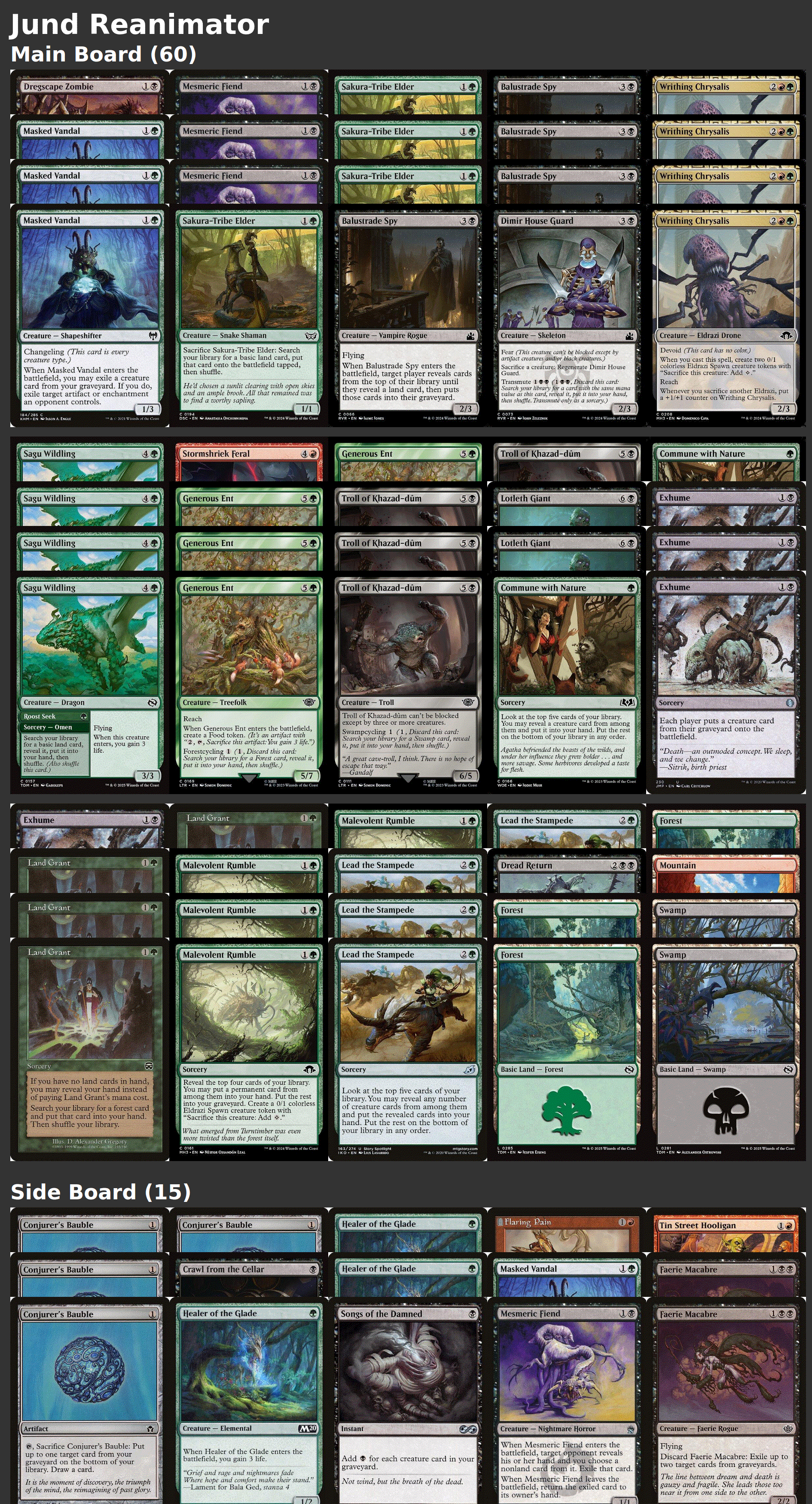 Jund Reanimator