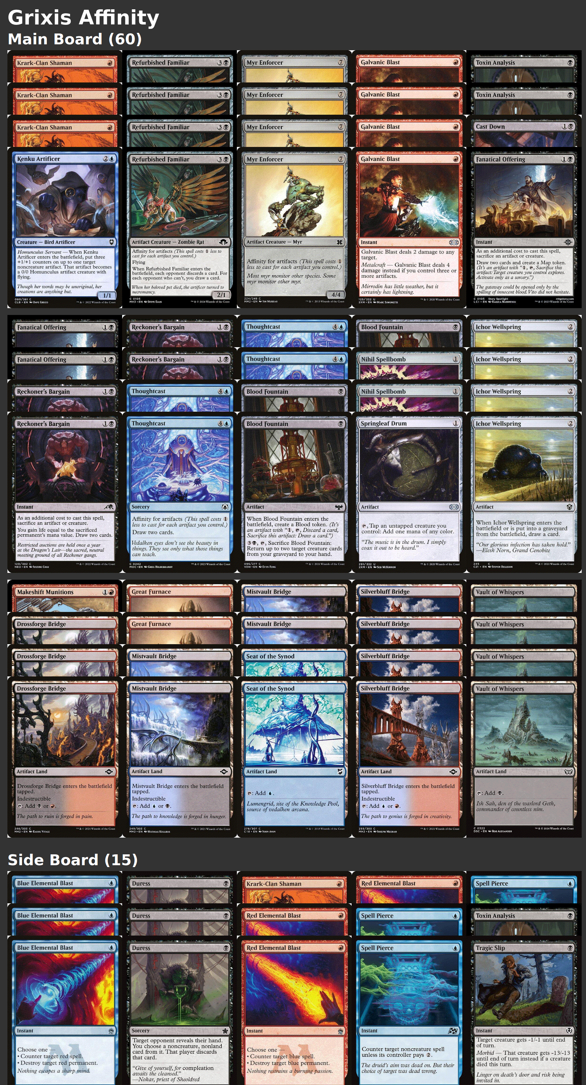Grixis Affinity