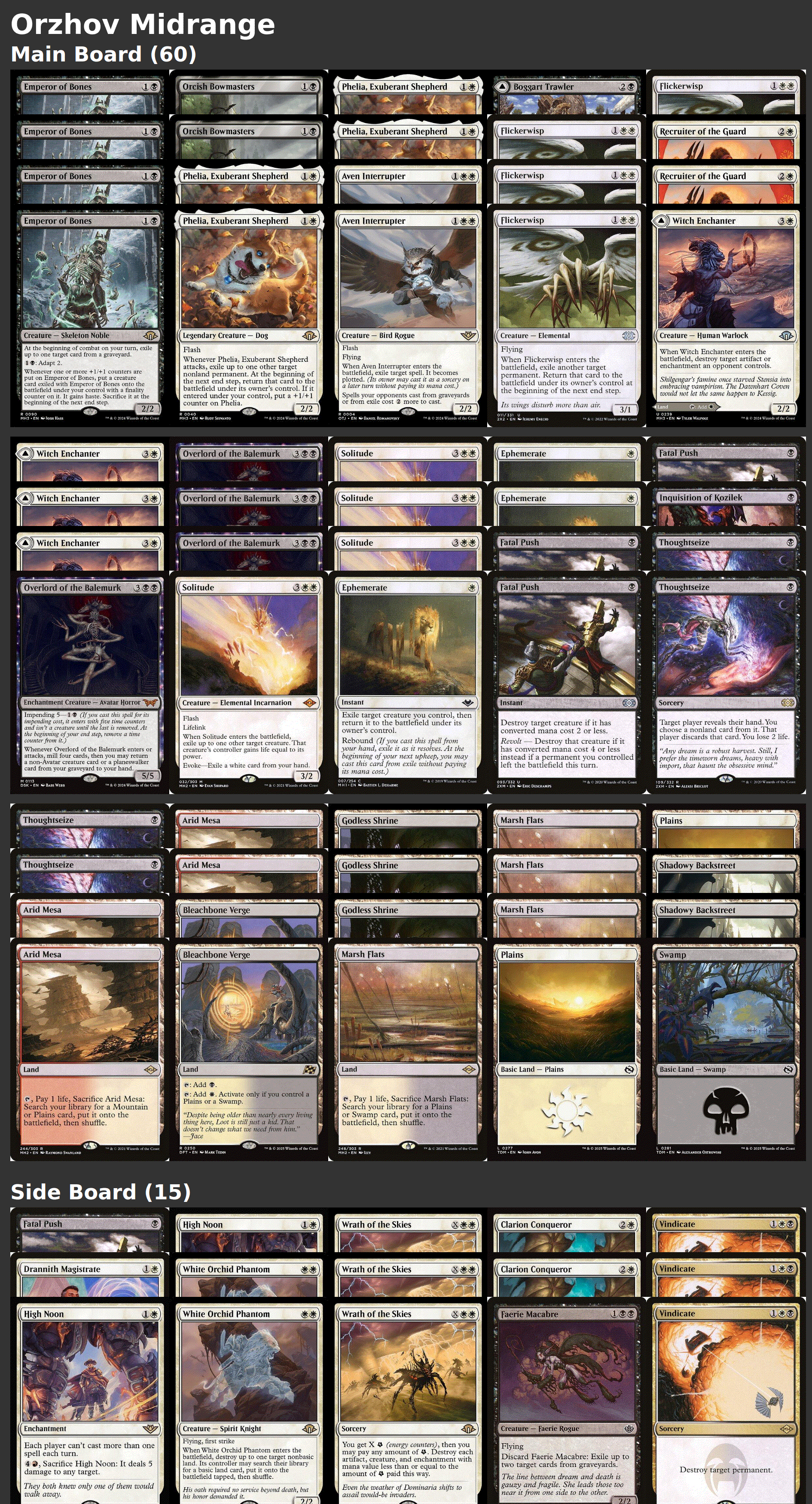Orzhov Midrange