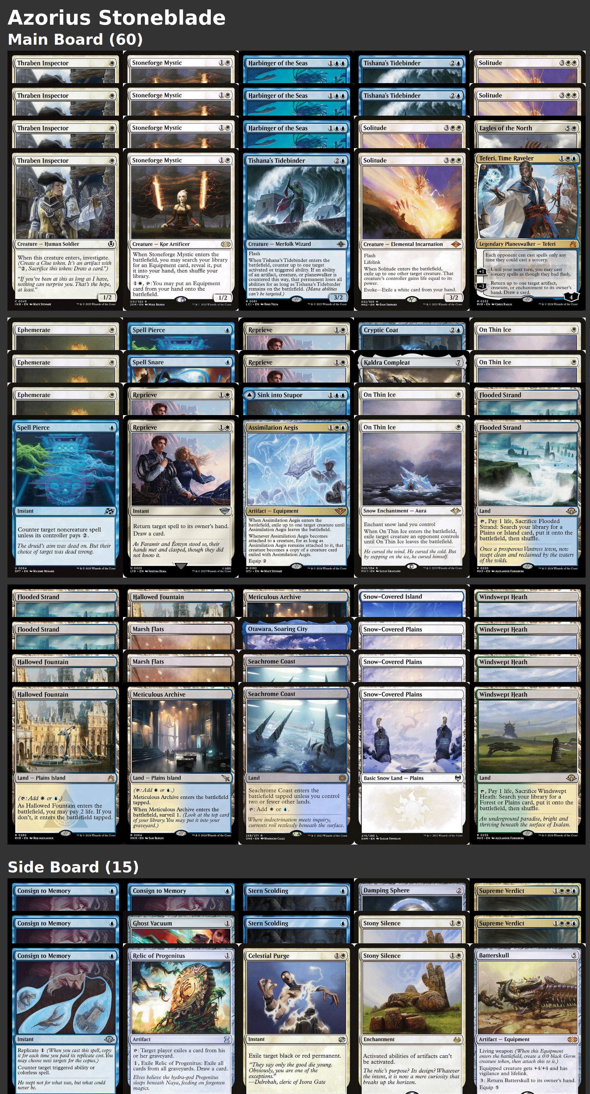 Azorius Stoneblade