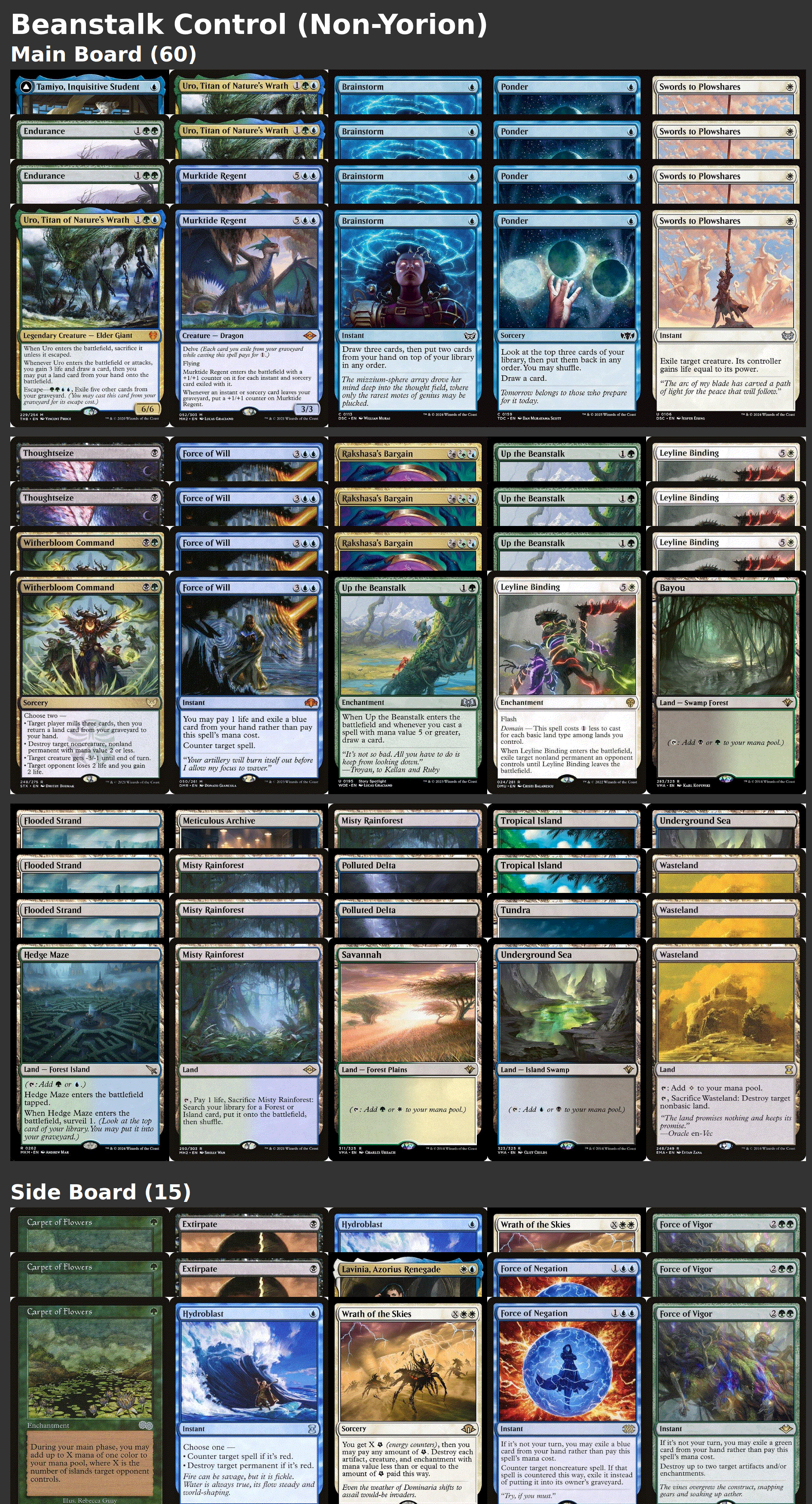 Beanstalk Control (Non-Yorion)
