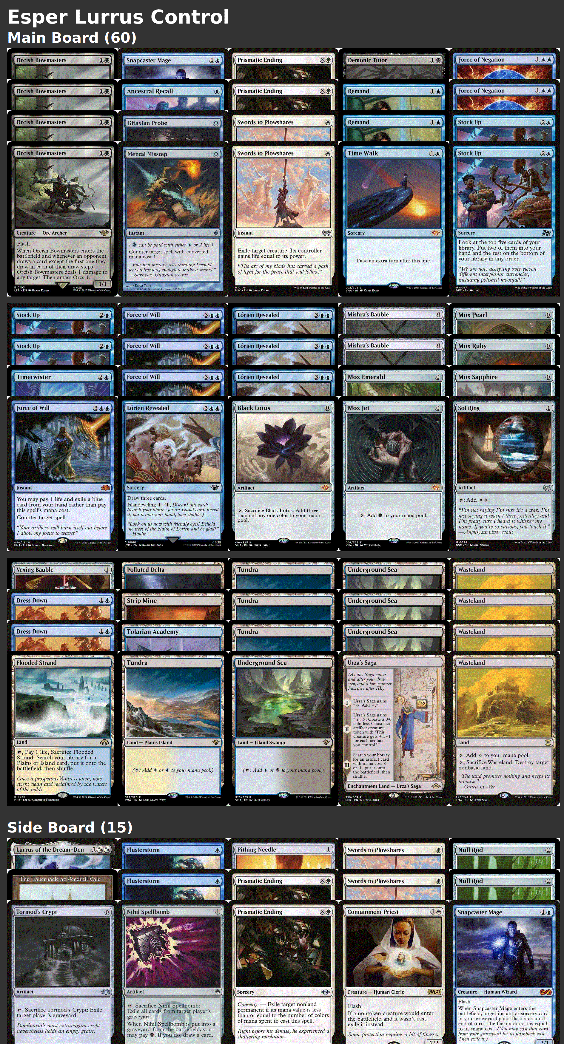 Esper Lurrus Control