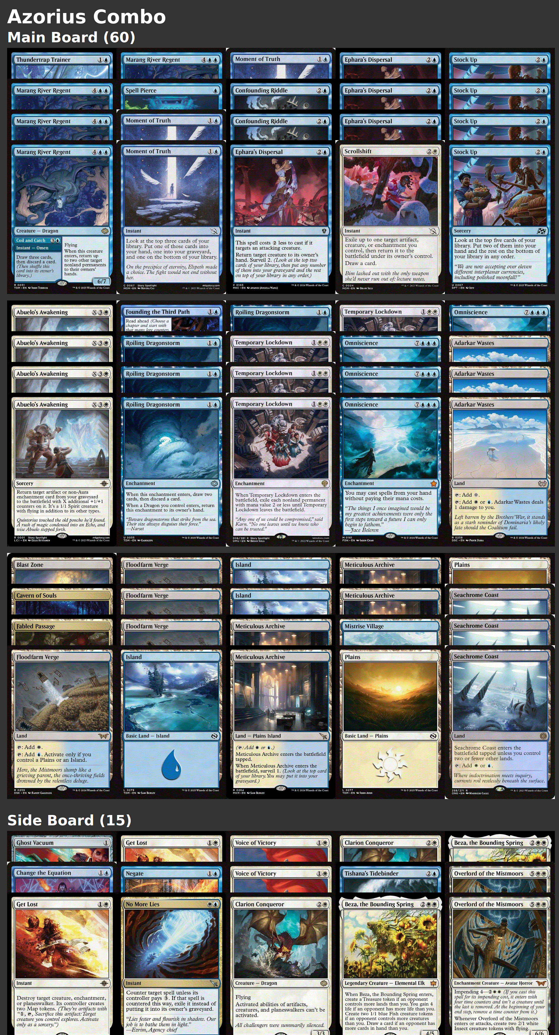 Azorius Combo