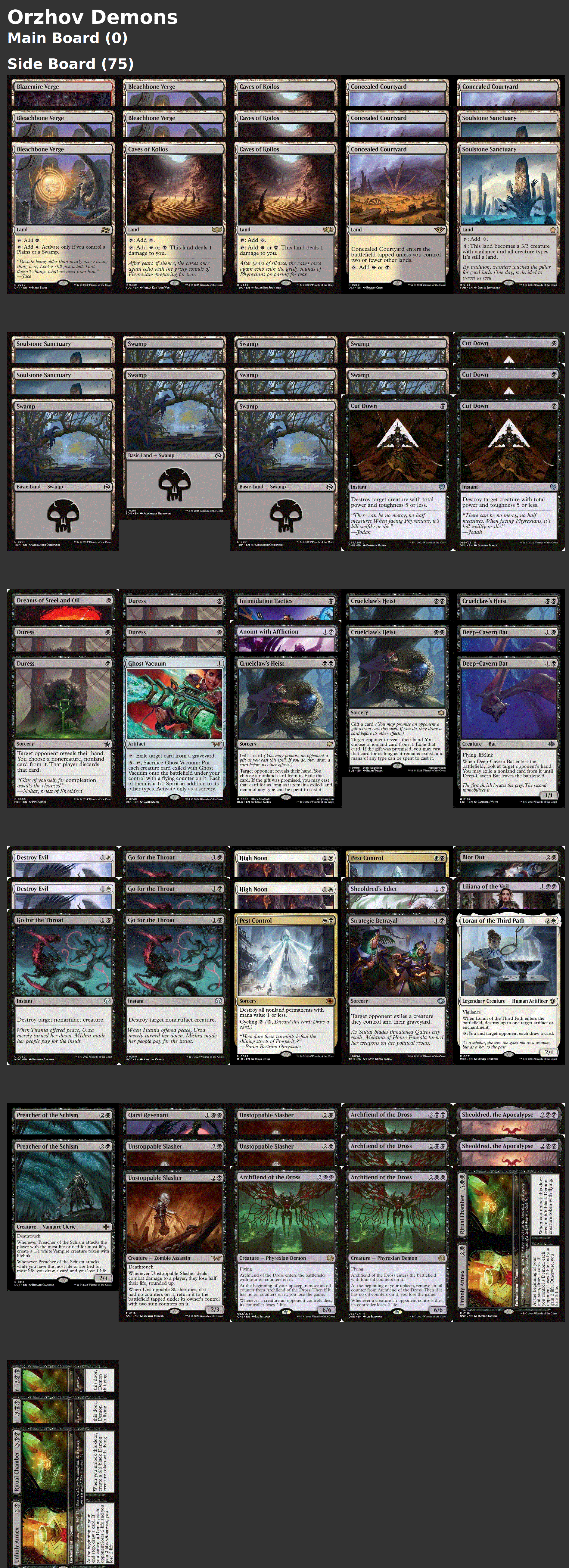 Orzhov Demons