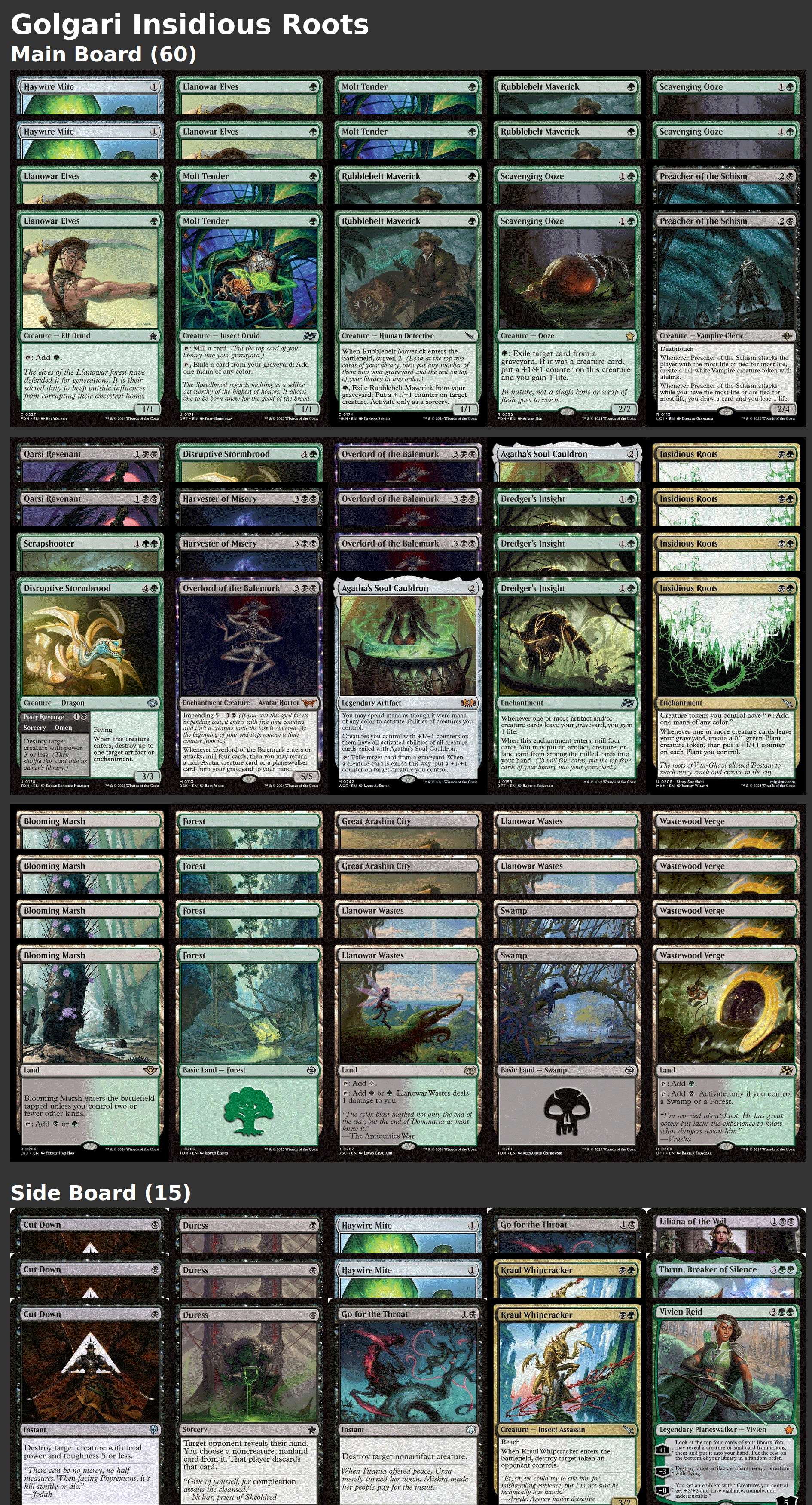 Golgari Insidious Roots