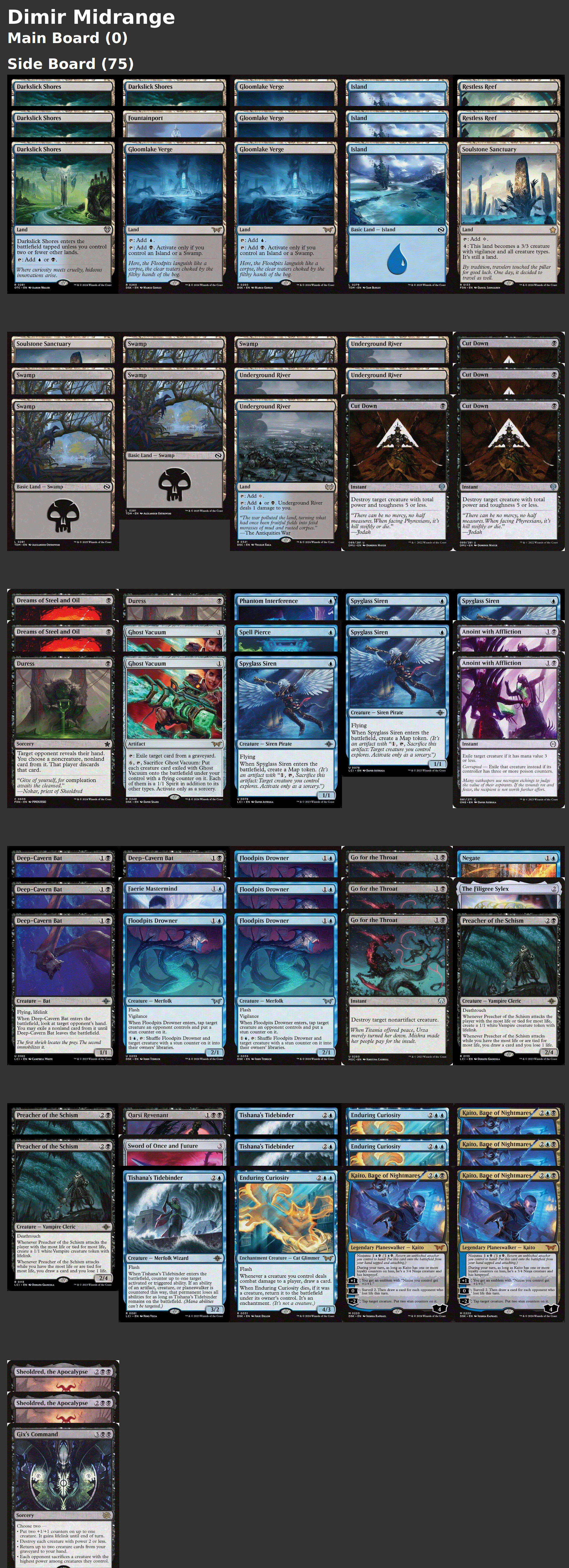 Dimir Midrange