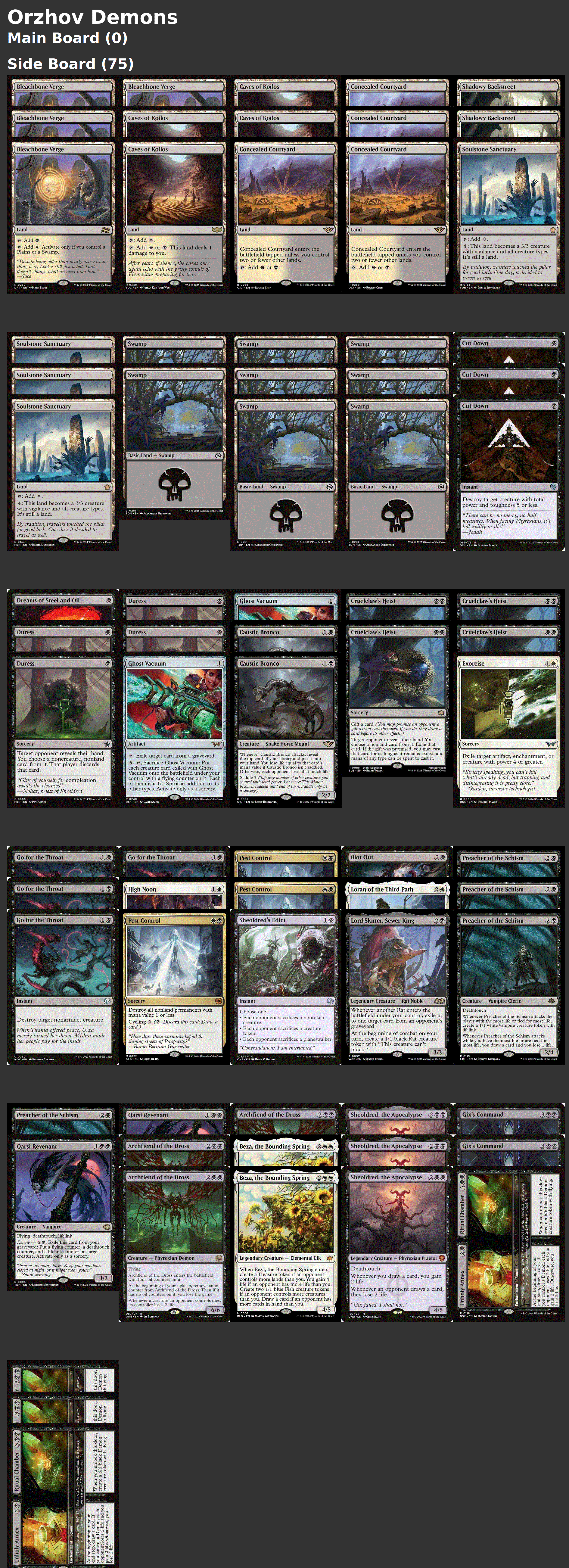 Orzhov Demons