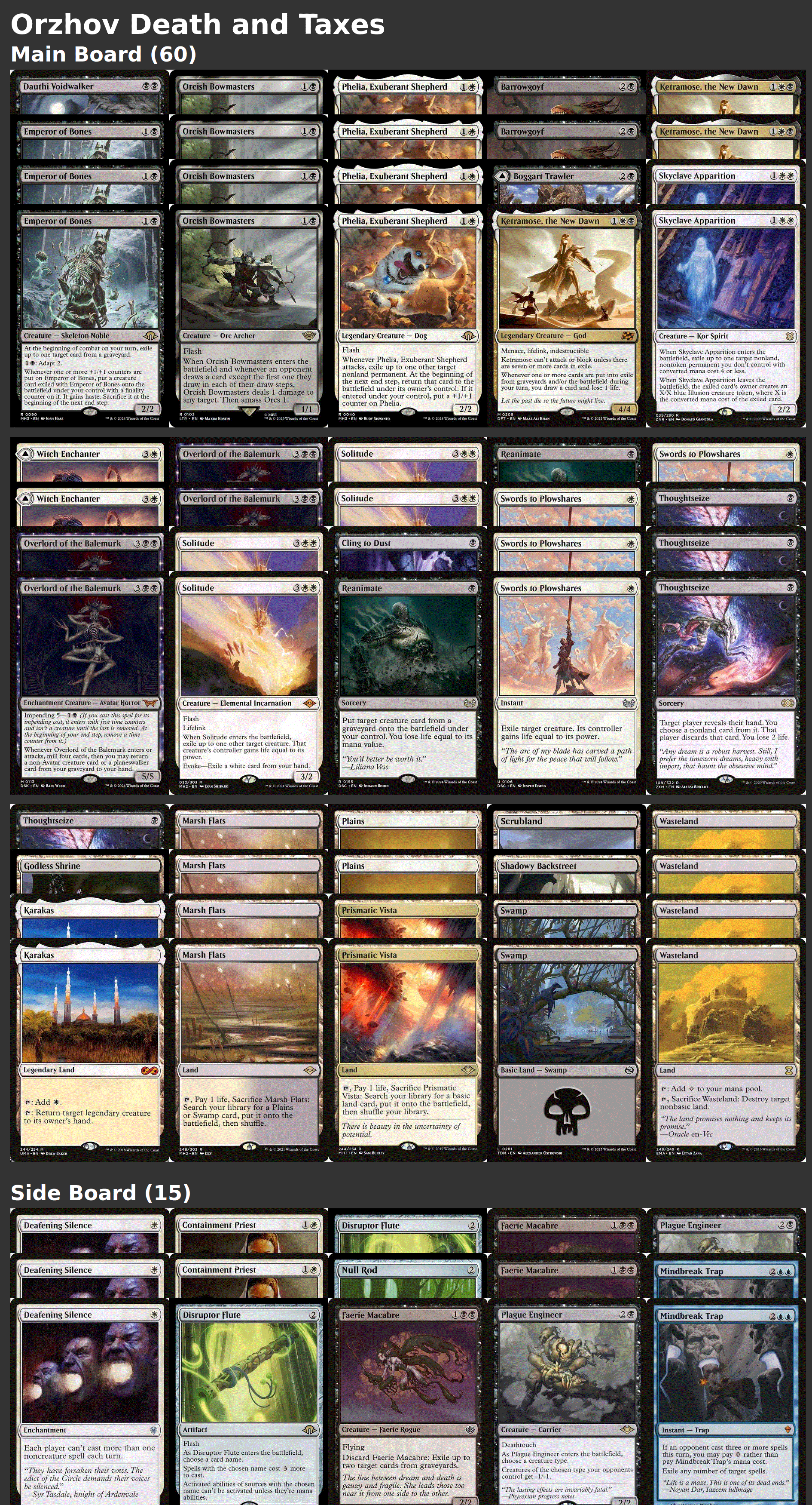 Orzhov Death and Taxes