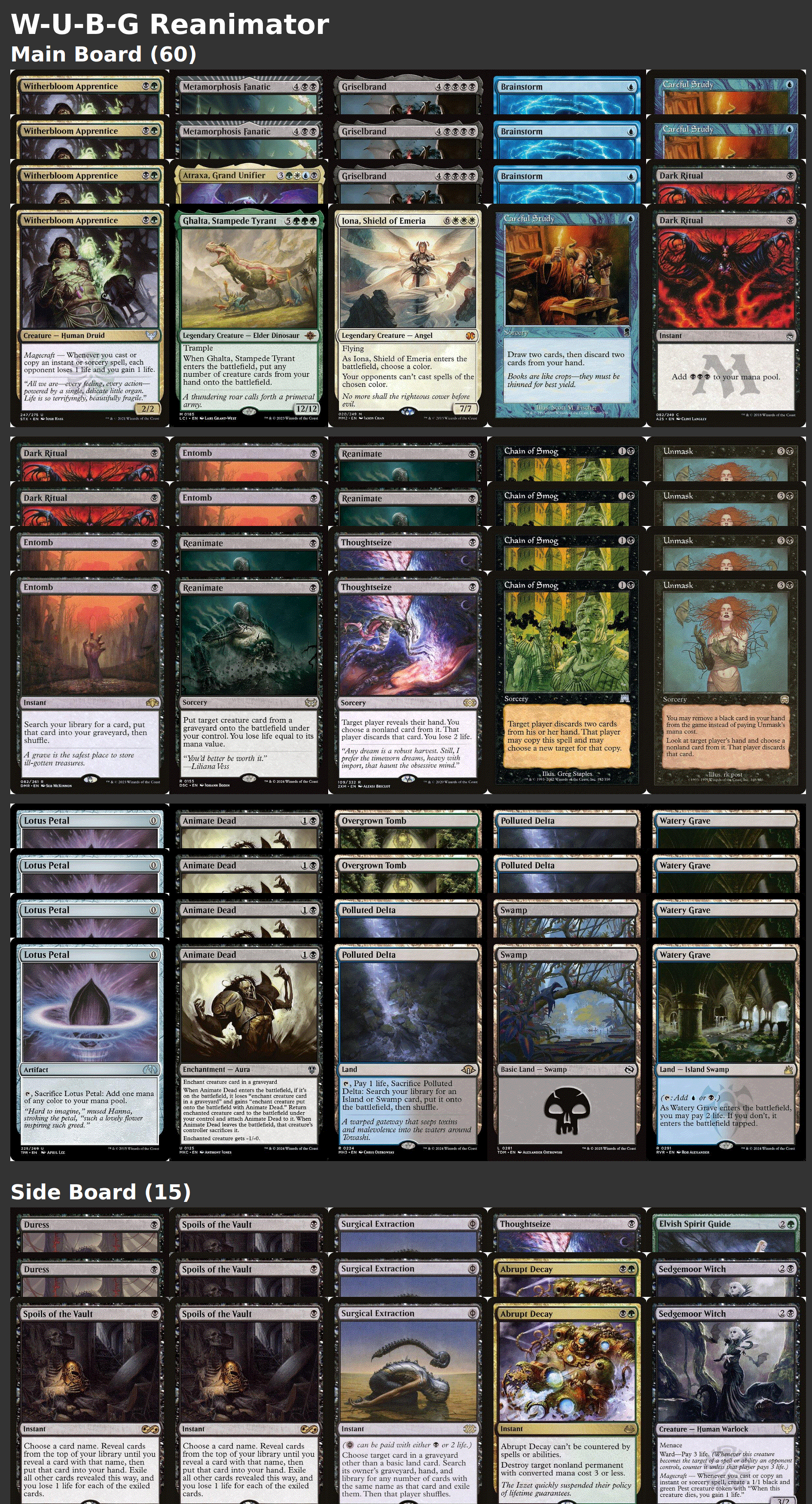 W-U-B-G Reanimator